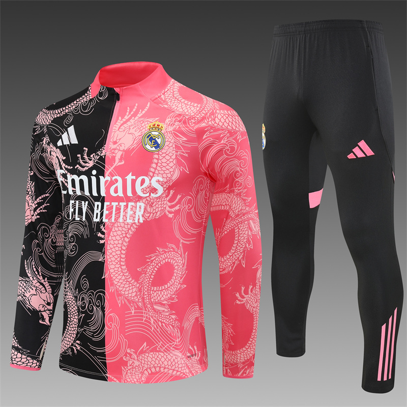 25-26 Real Madrid Training Suit/ 25-26皇马半拉训练服