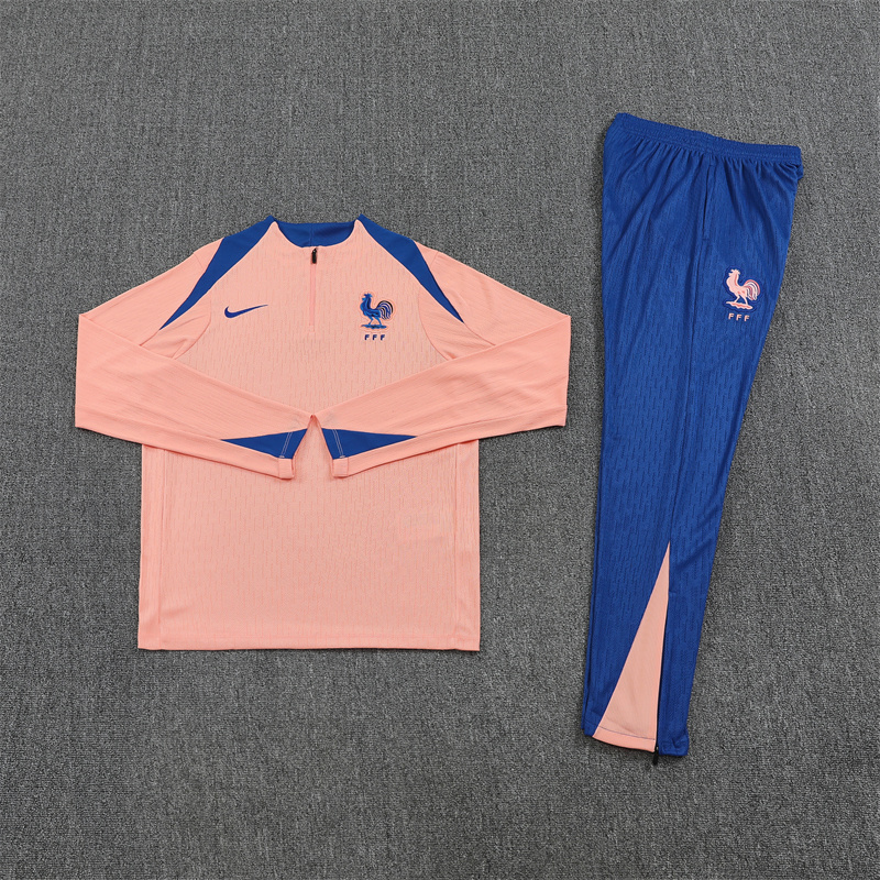 2025 France Player Version Training Suit/2025法国半拉训练服，球员版