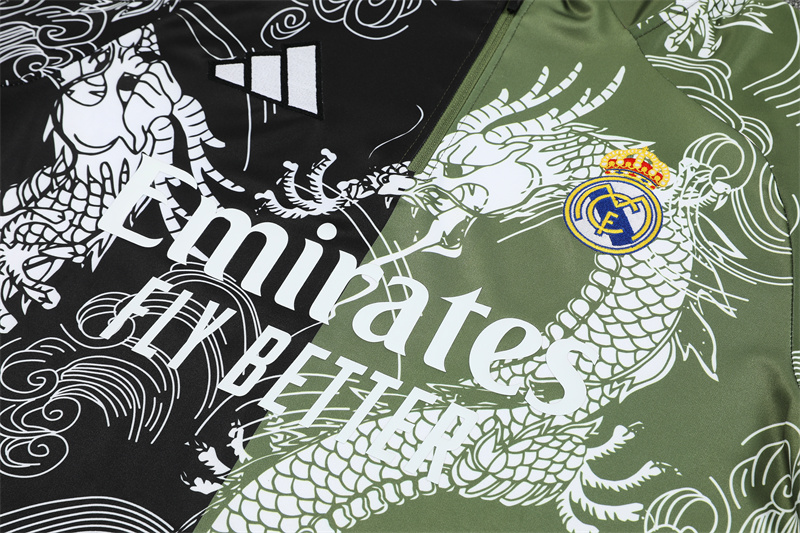 25-26 Real Madrid Training Suit/ 25-26皇马半拉训练服