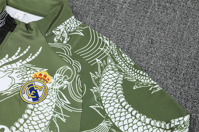 25-26 Real Madrid Training Suit/ 25-26皇马半拉训练服