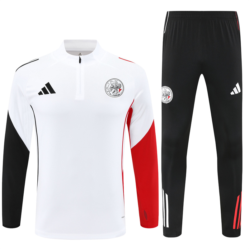 25-26 AX White Training Suit/25-26阿斯半拉训练服