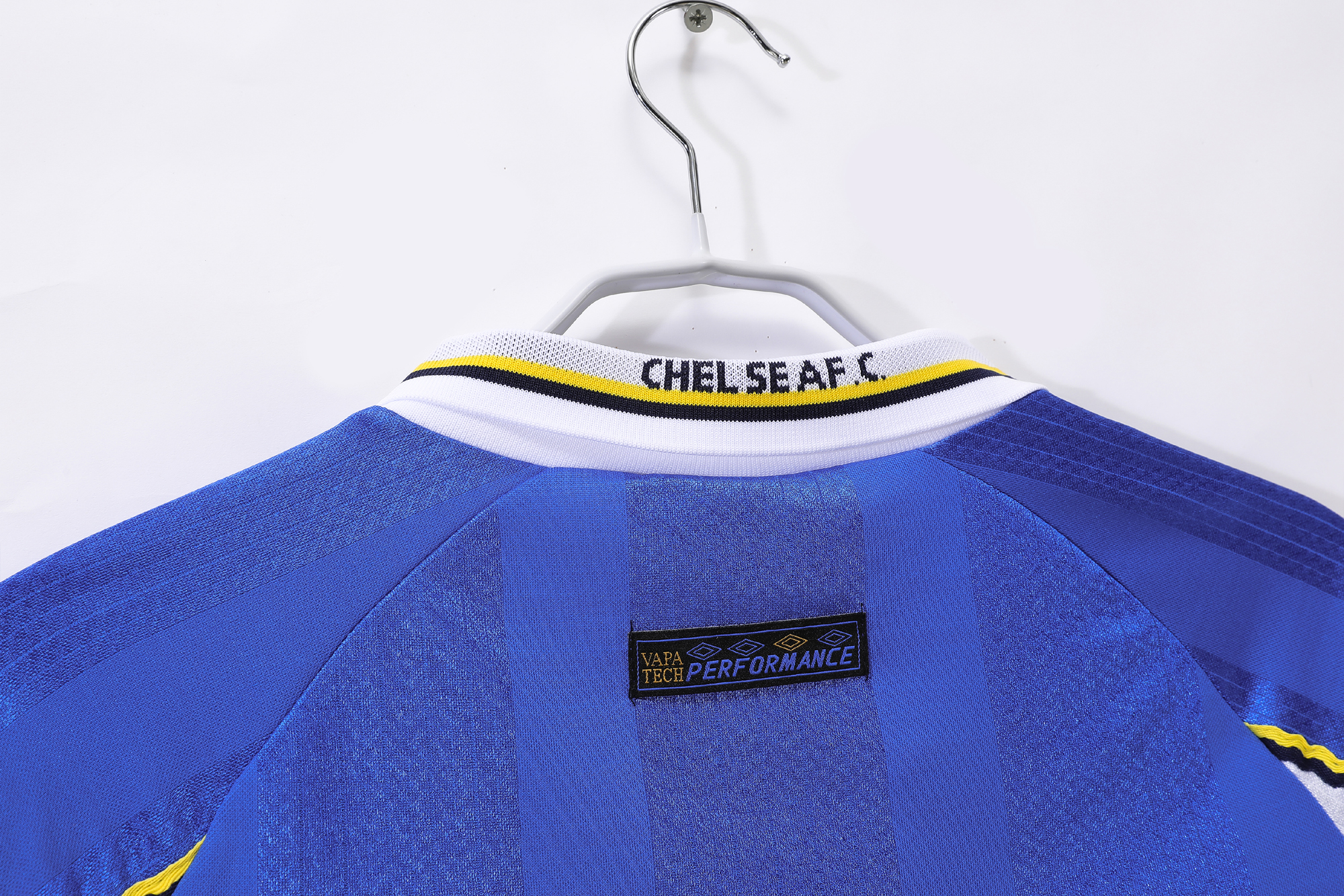 97-98 Chelsea Home Long Sleeve Retro Jersey/ 97-98切尔西主场长袖