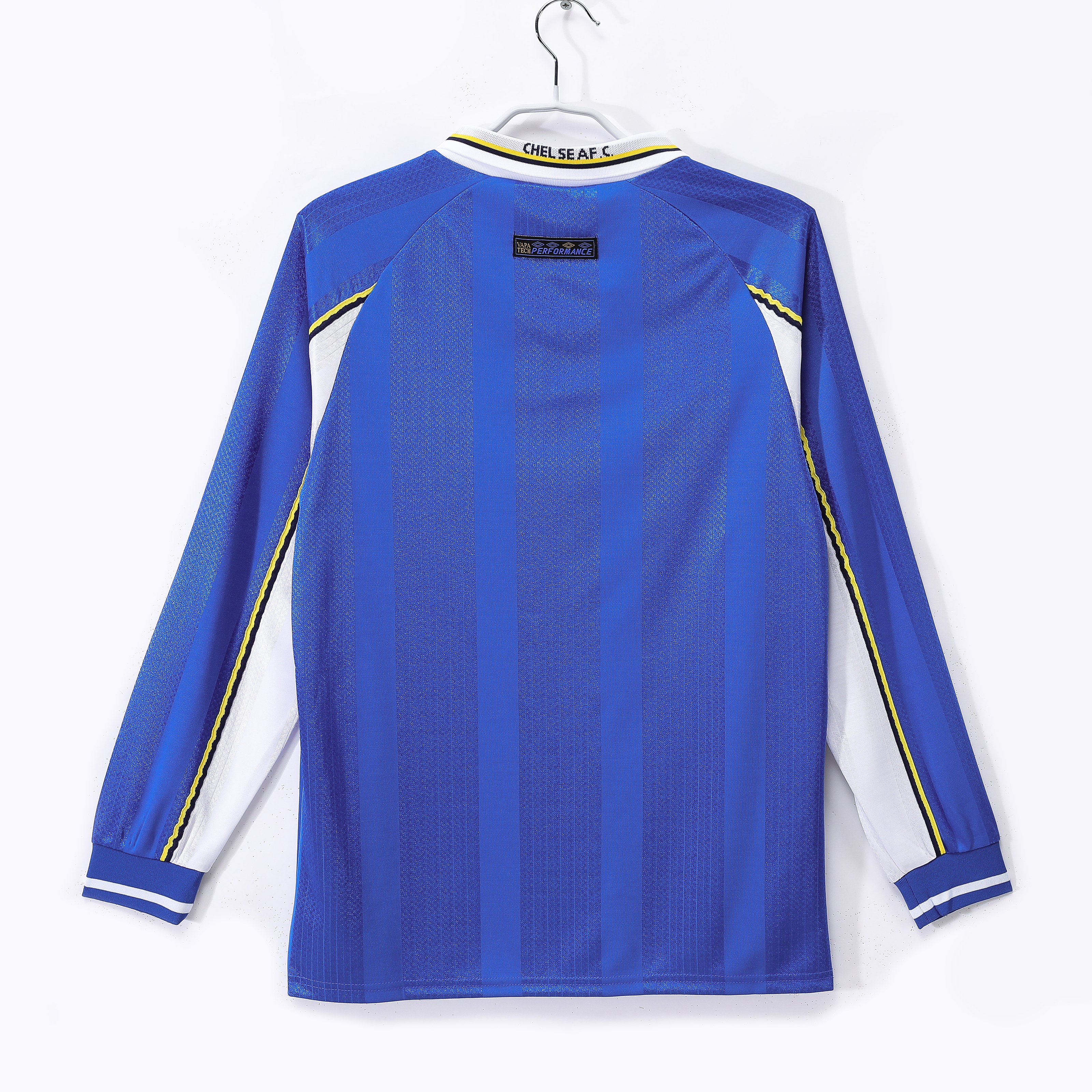 97-98 Chelsea Home Long Sleeve Retro Jersey/ 97-98切尔西主场长袖