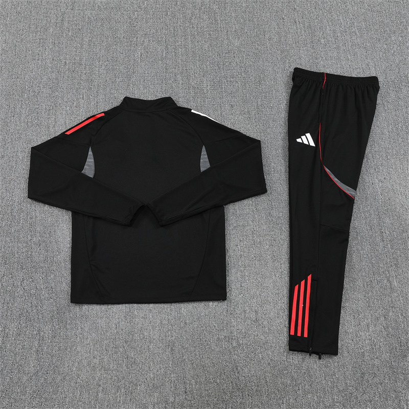 25-26 AX Black Training Suit/25-26阿斯半拉训练服