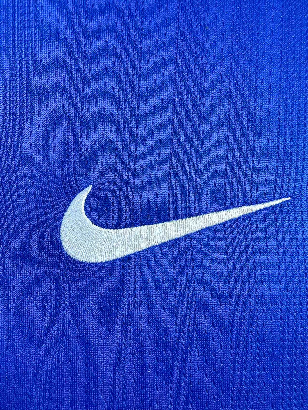 07-08 Manchester United Goalkeeper Blue Retro Long Sleeve Jersey/07-08曼联门将蓝色长袖