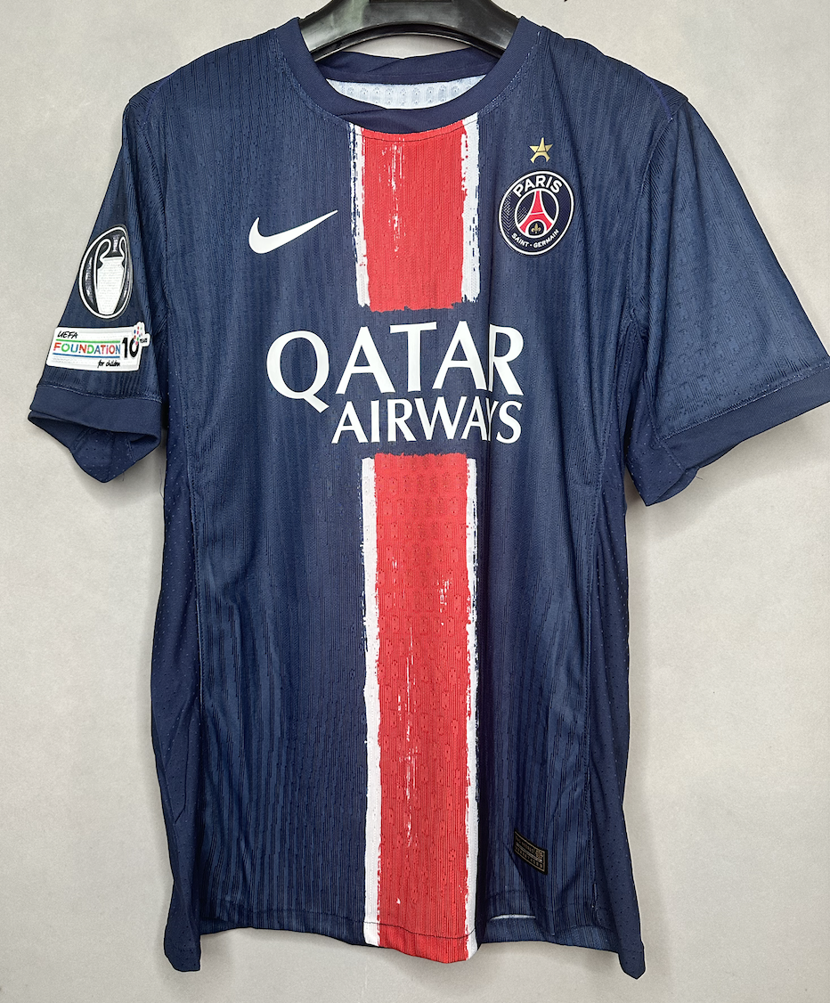 24-25 PSG Home Champions Jersey Player Jersey/ 24-25PSG巴黎主场冠军版球员