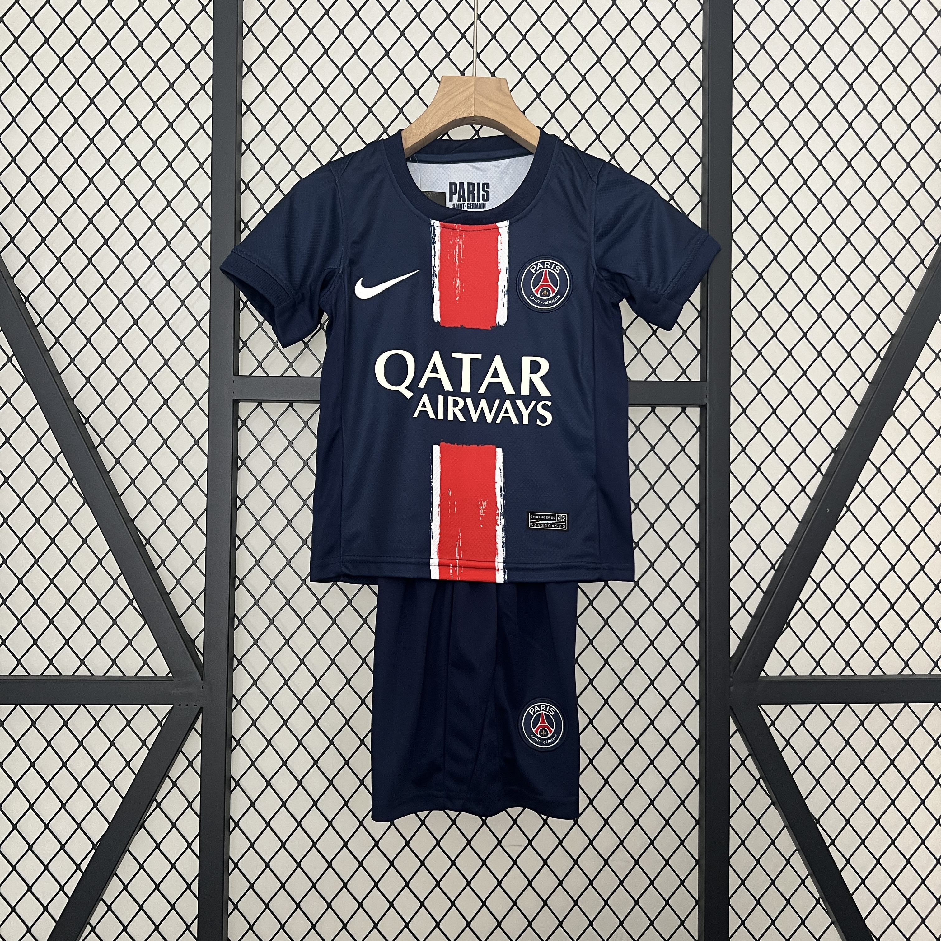 24-25 PSG Home Final Game  Kid Kit/24-25PSG巴黎主场决赛版童装