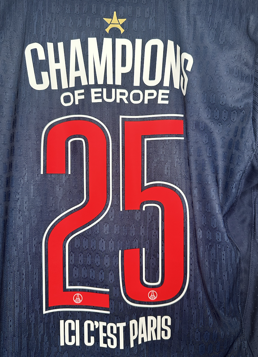 24-25 PSG Home Champions Jersey Player Jersey/ 24-25PSG巴黎主场冠军版球员