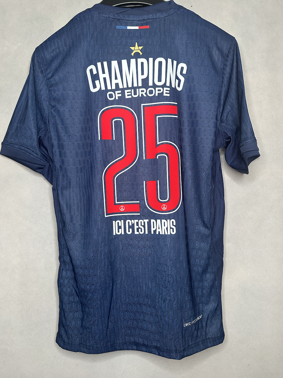 24-25 PSG Home Champions Jersey Player Jersey/ 24-25PSG巴黎主场冠军版球员