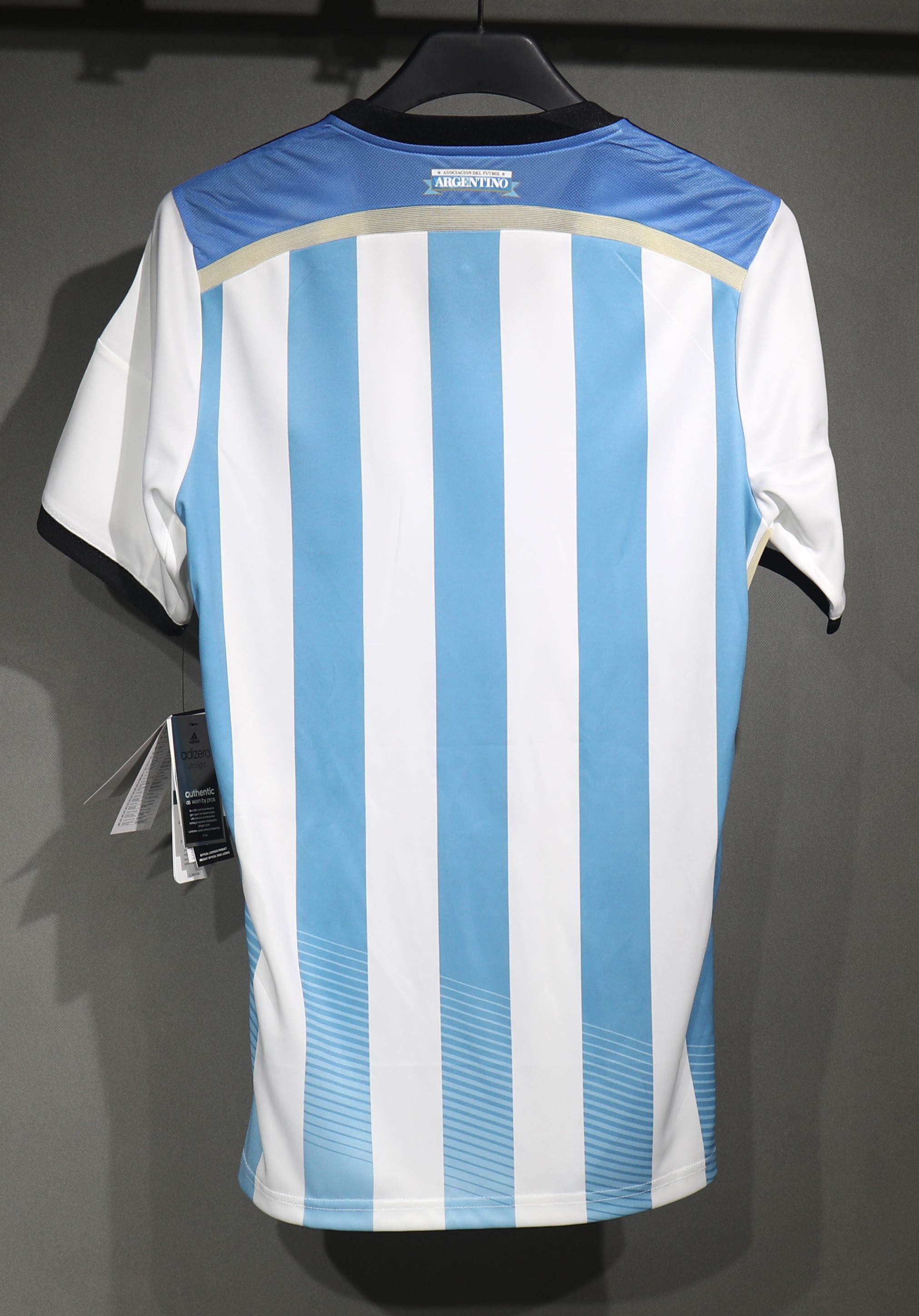 2014 Argentina Home Retro Player Jersey/2014阿根廷主场球员
