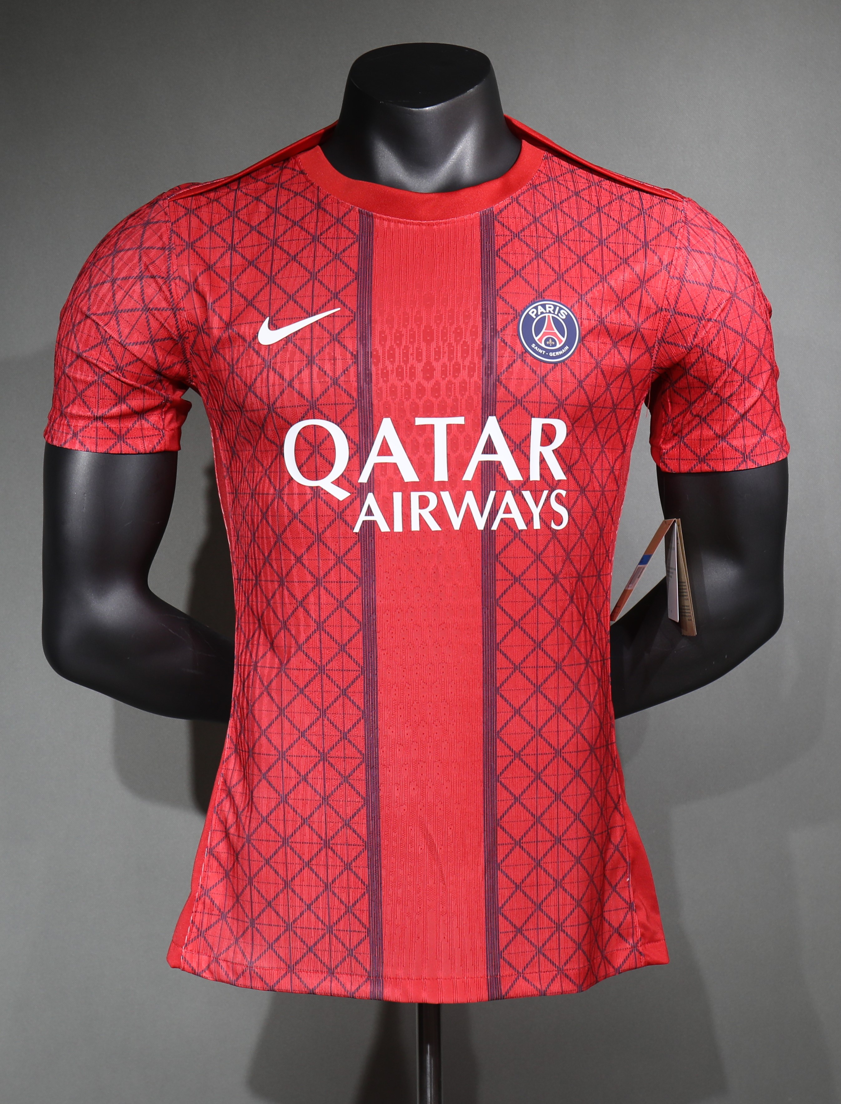 25-26 PSG Pre Match Player Jersey/ 25-26 PSG巴黎训练服球员版