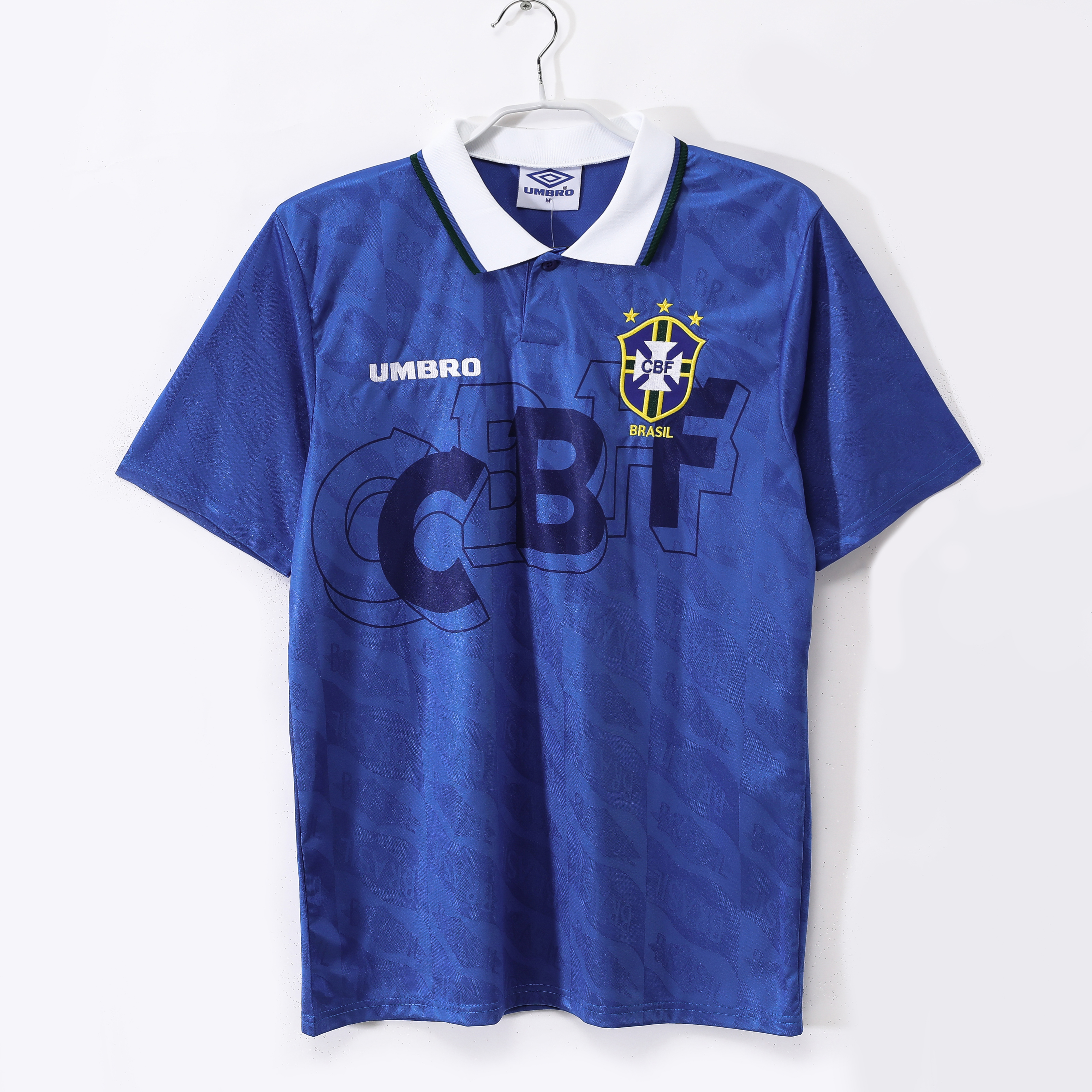 1991-1993 Brazil Away Retro Jersey/1991-1993巴西客场