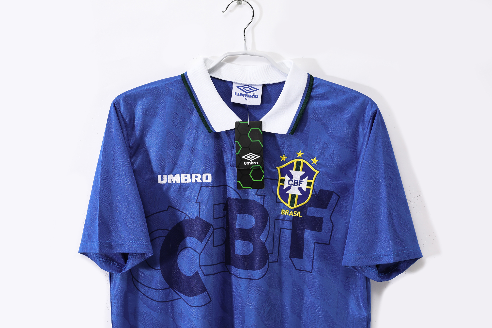 1991-1993 Brazil Away Retro Jersey/1991-1993巴西客场