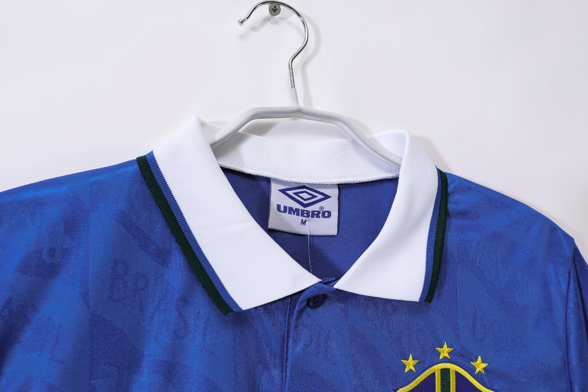 1991-1993 Brazil Away Retro Jersey/1991-1993巴西客场