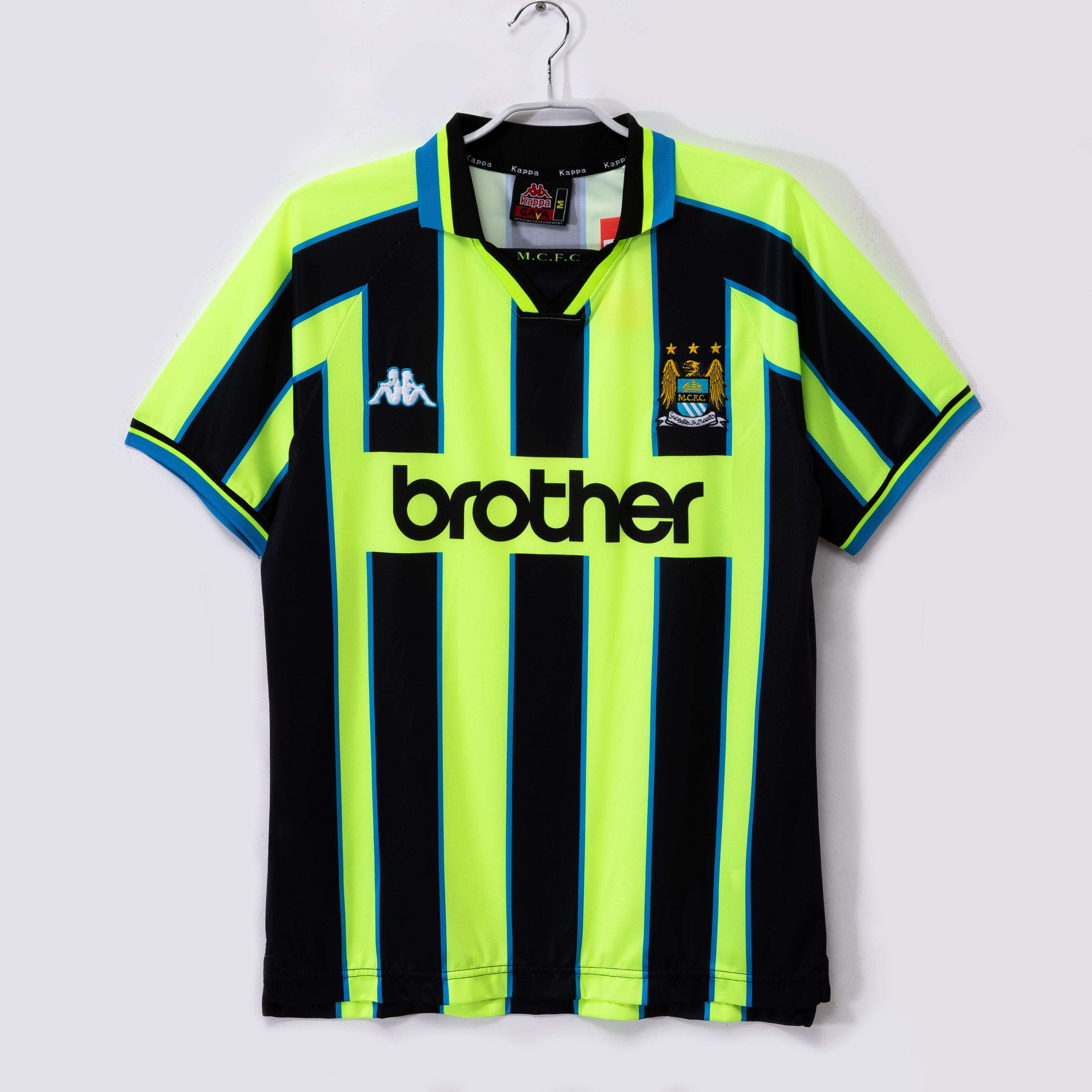 98-99 Manchester City Away Retro Jersey/98-99曼城客场