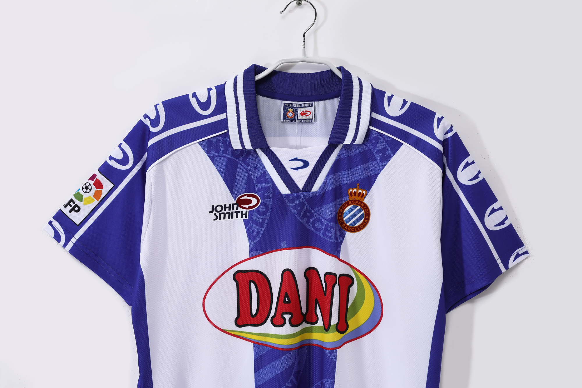 1999-2000 Real Club Deportivo Español Home Retro Jersey/1999-2000西班牙人主场