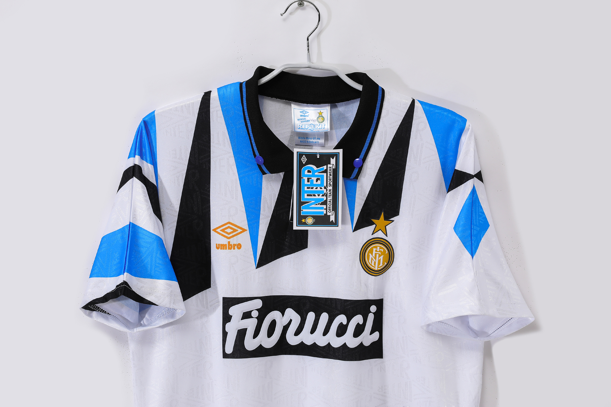 92-93 Inter Milan Away Retro Jersey/92-93国米客场