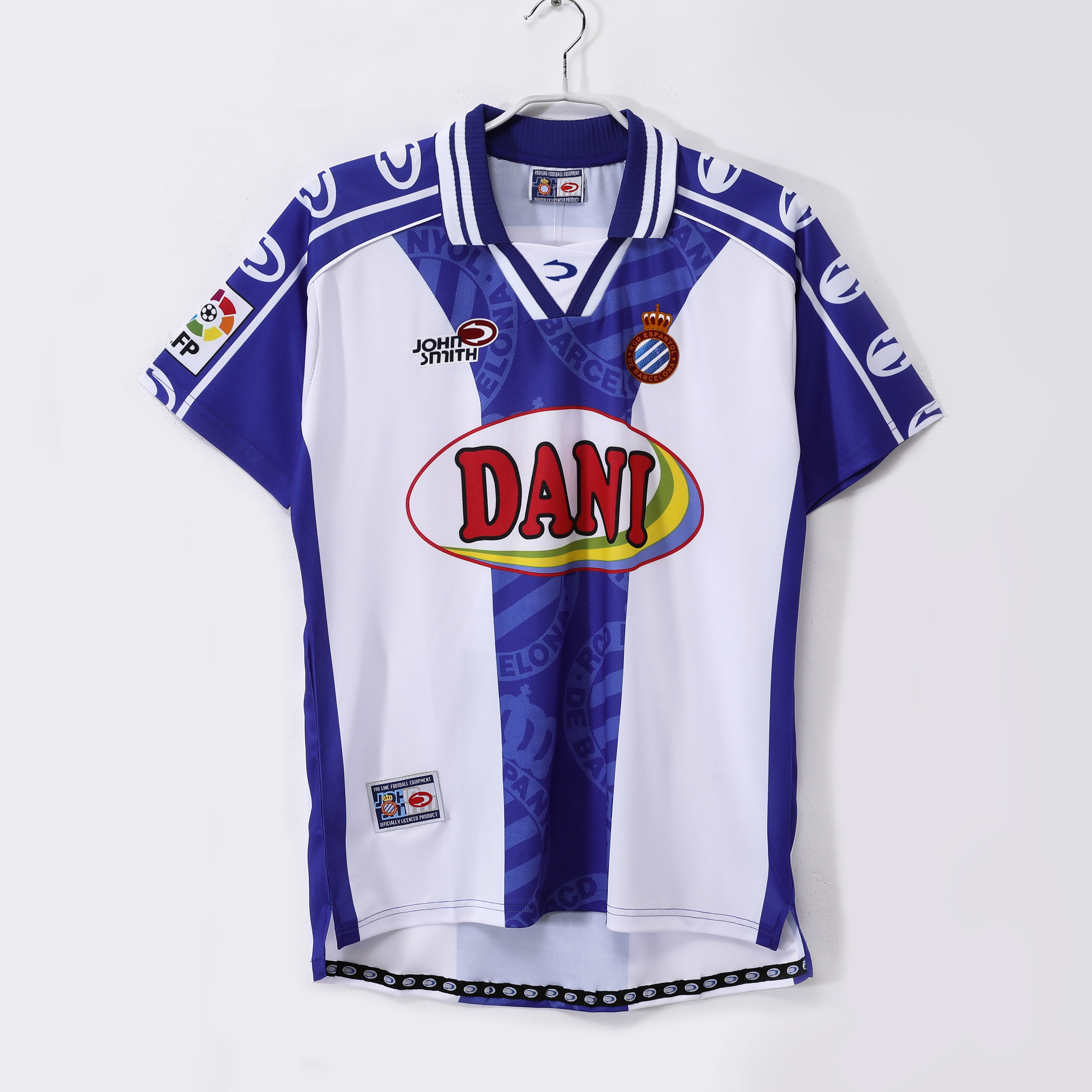 1999-2000 Real Club Deportivo Español Home Retro Jersey/1999-2000西班牙人主场