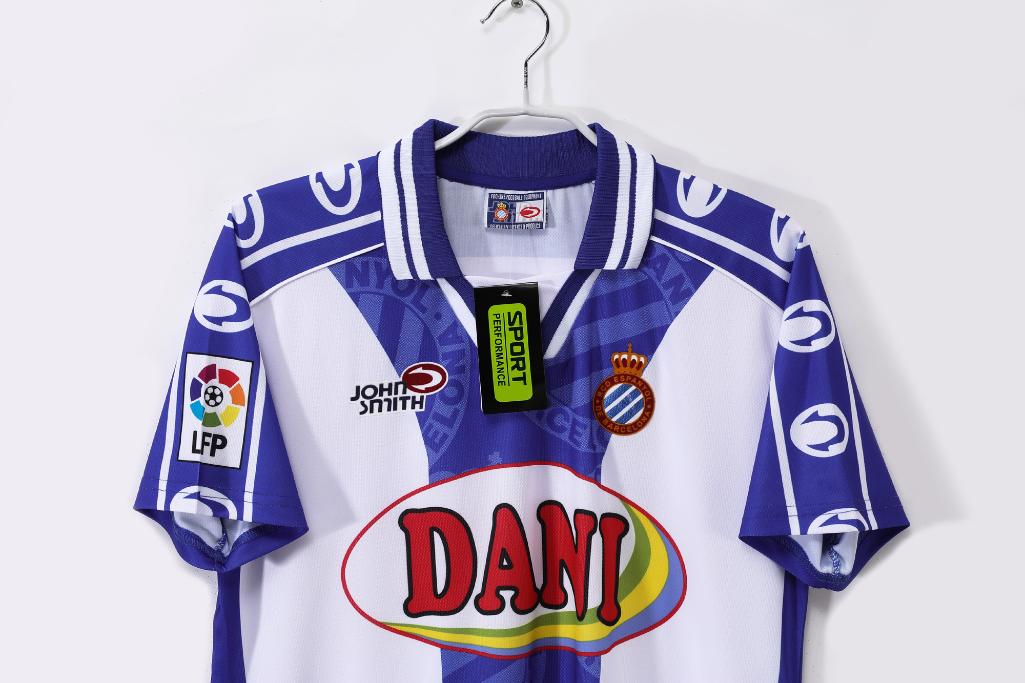 1999-2000 Real Club Deportivo Español Home Retro Jersey/1999-2000西班牙人主场