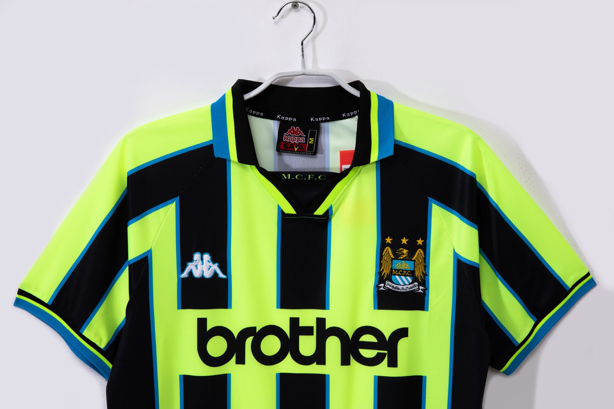 98-99 Manchester City Away Retro Jersey/98-99曼城客场