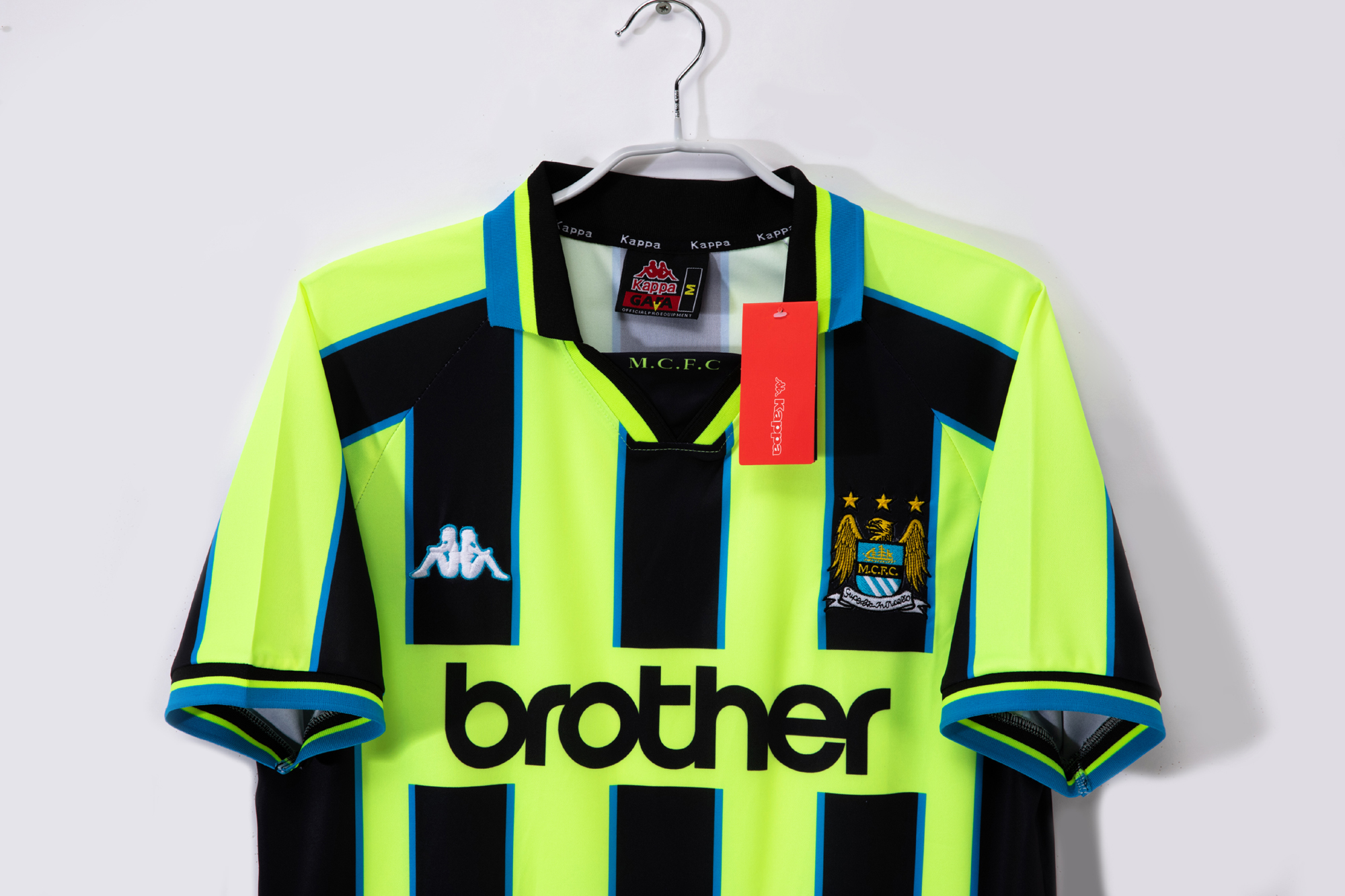 98-99 Manchester City Away Retro Jersey/98-99曼城客场