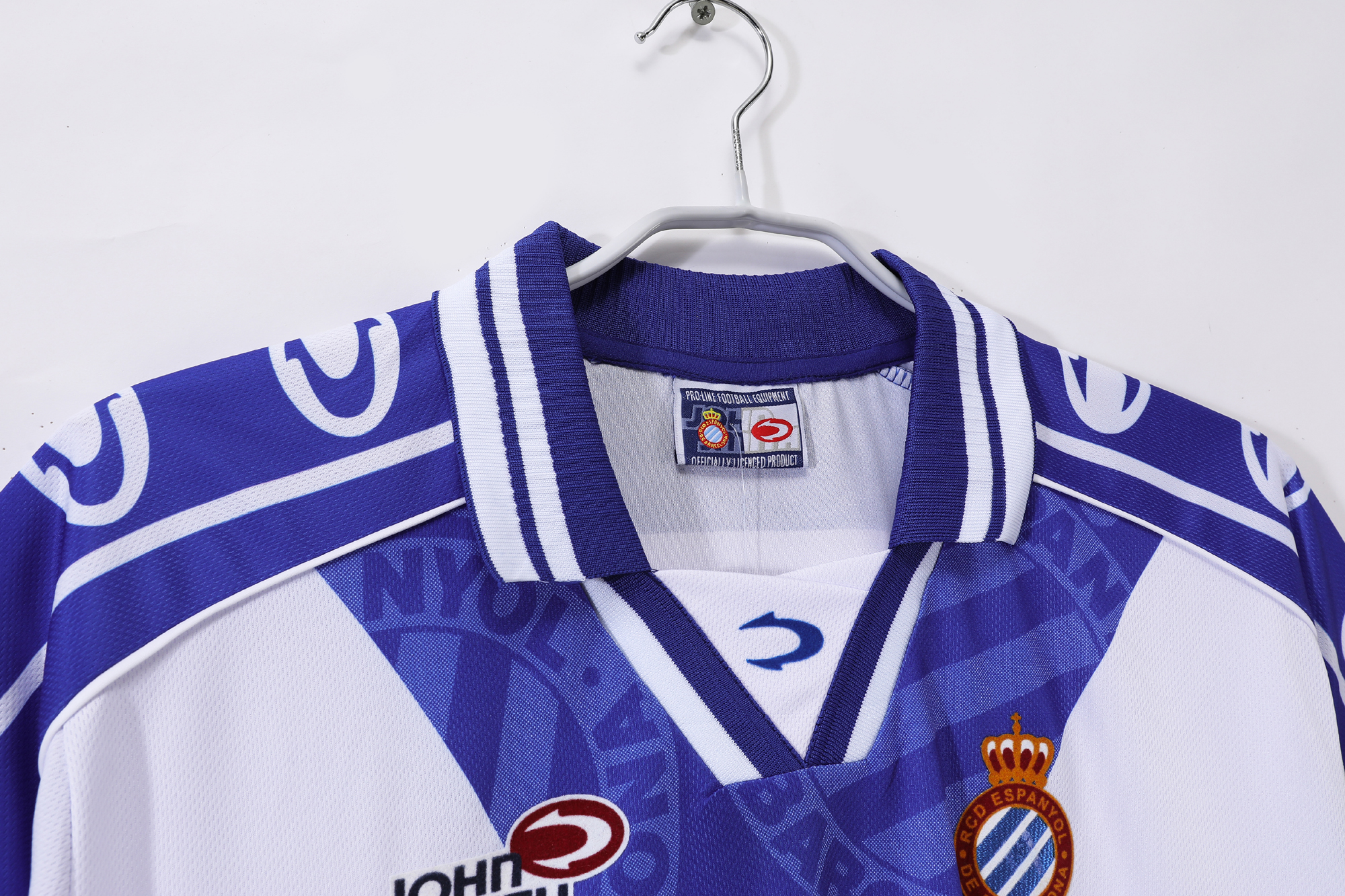 1999-2000 Real Club Deportivo Español Home Retro Jersey/1999-2000西班牙人主场
