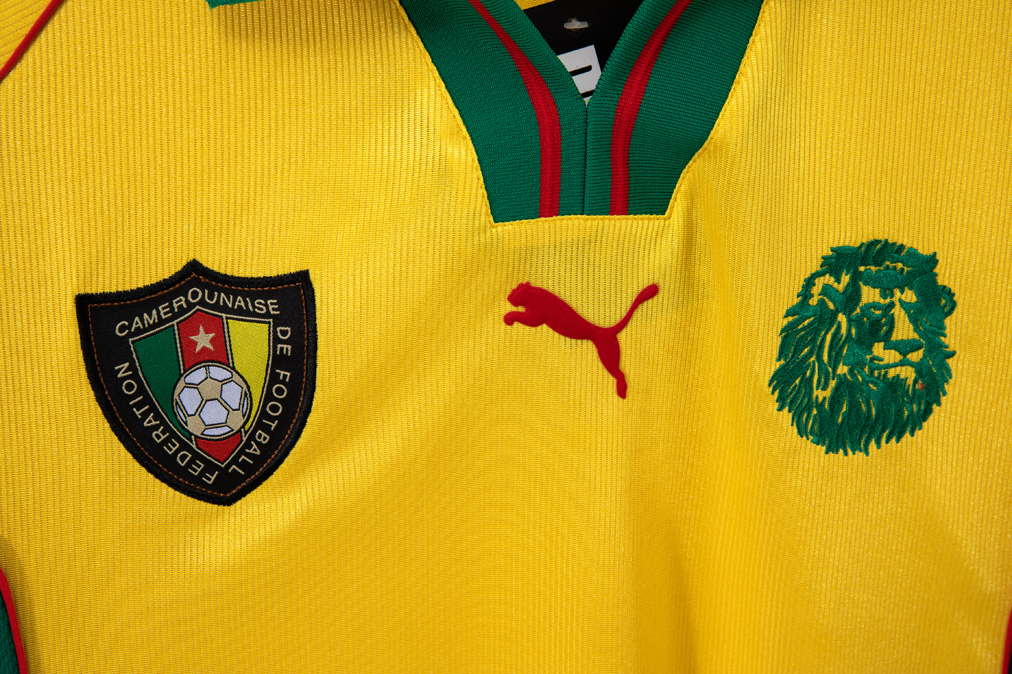 1998 Cameroon Away Retro Jersey/1998喀麦隆客场