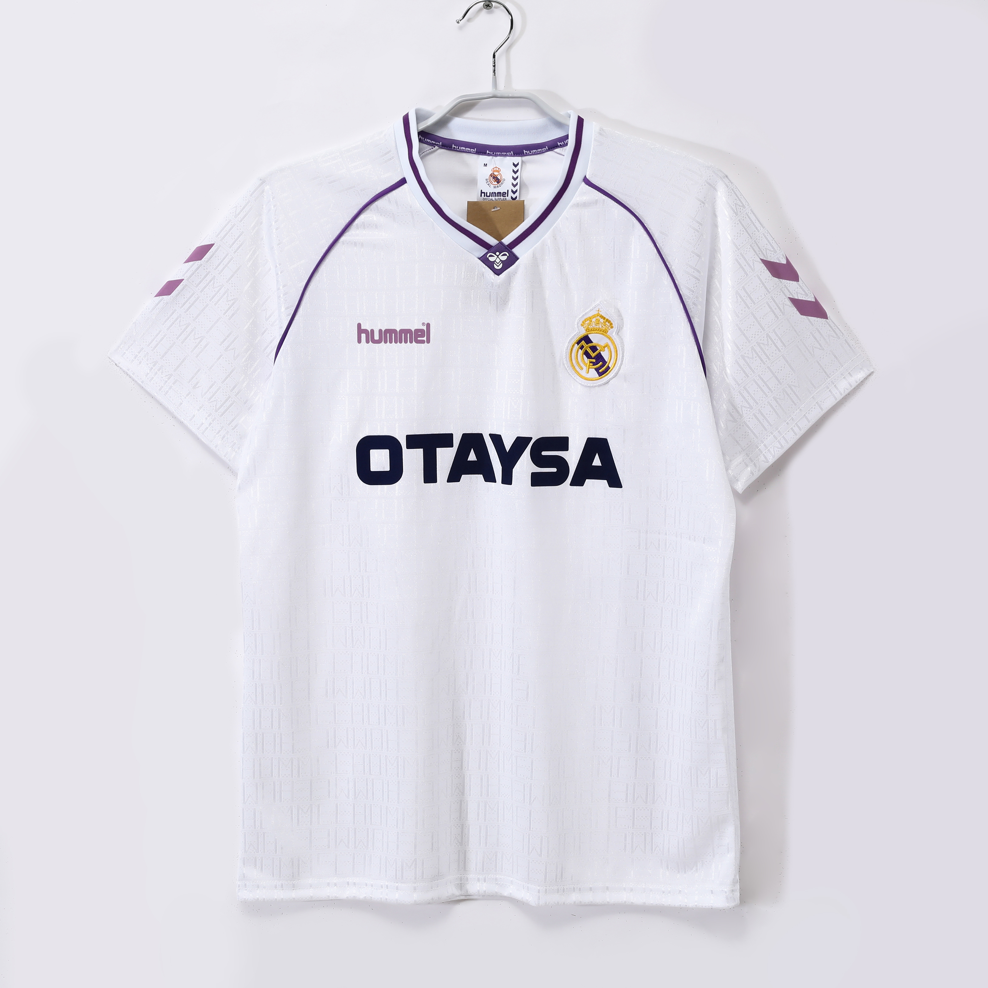 90-92 Real Madrid Home Retro Jersey/90-92皇马主场