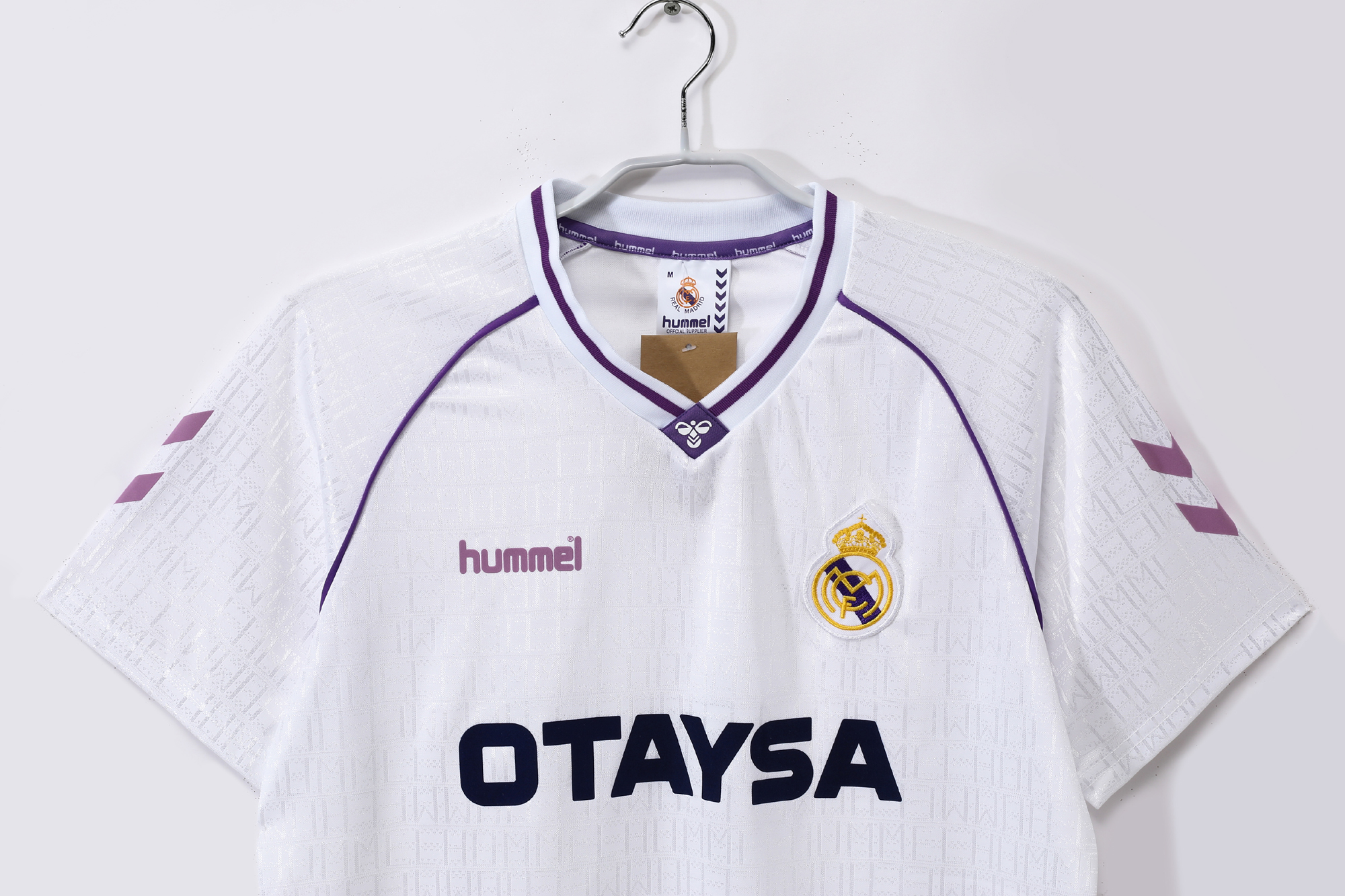 90-92 Real Madrid Home Retro Jersey/90-92皇马主场