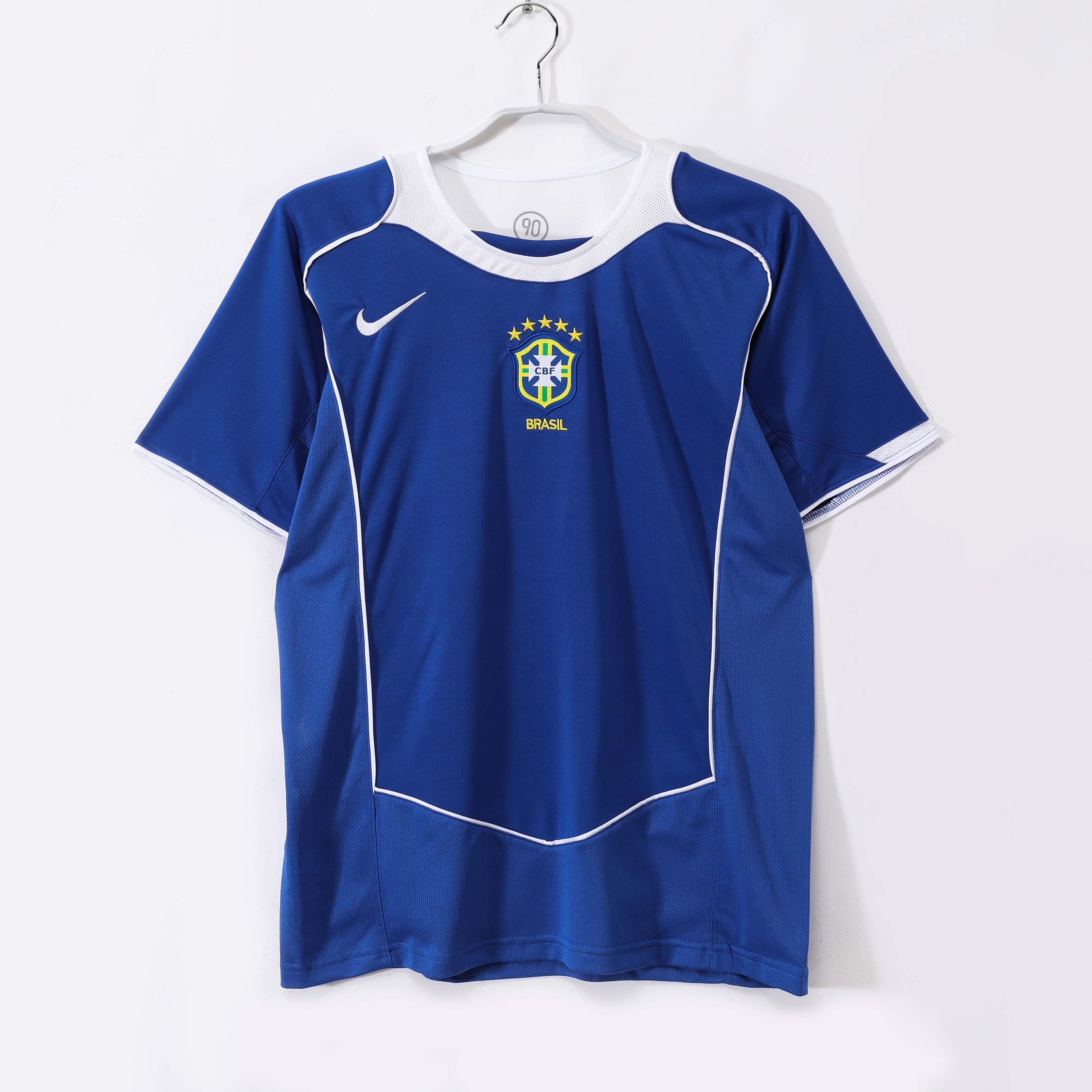 04-06 Brazil Away Retro Jersey/04-06 巴西客场