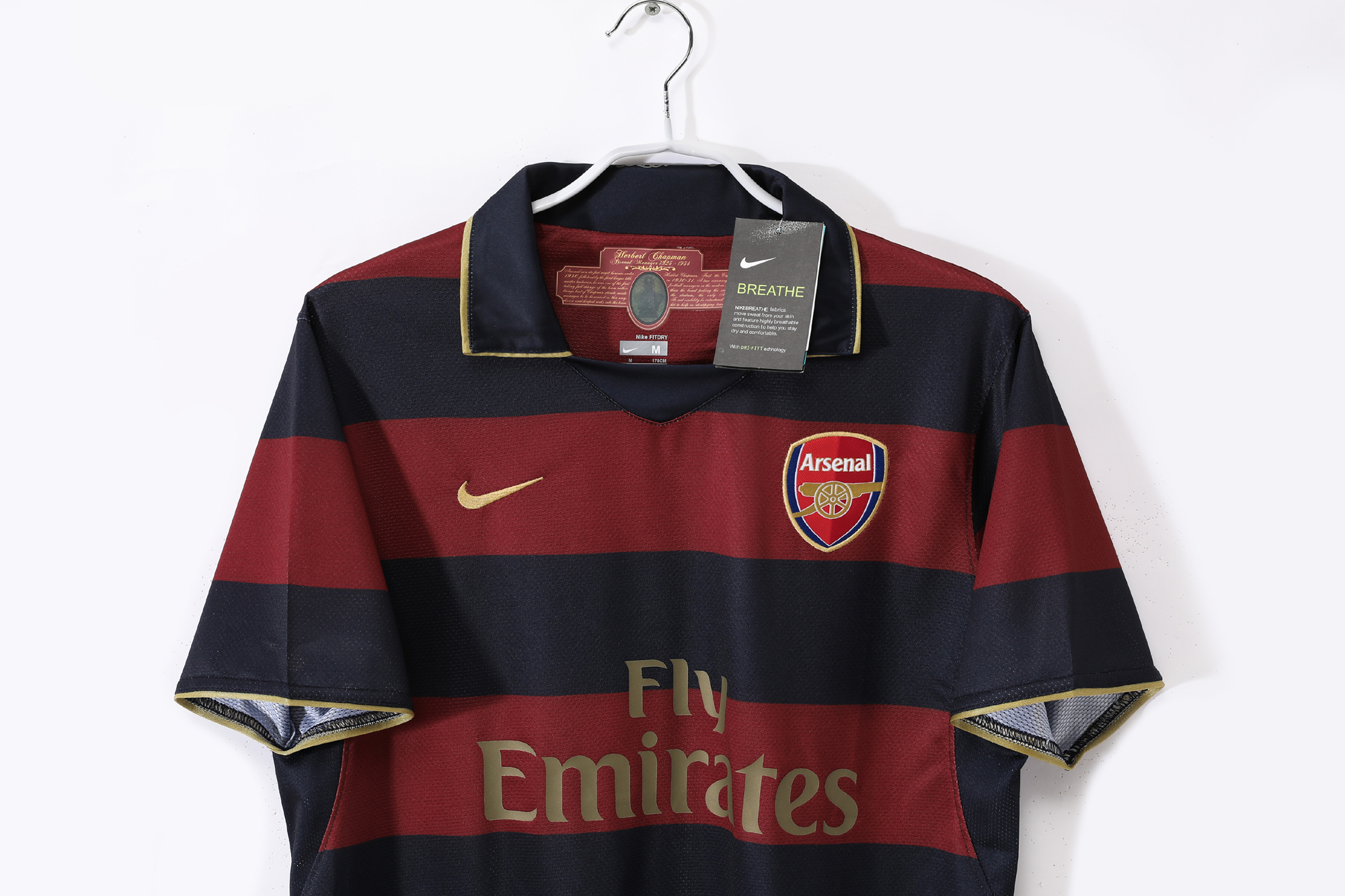 07-08 Arsenal Third away Retro Jersey/07-08阿森纳第二客场