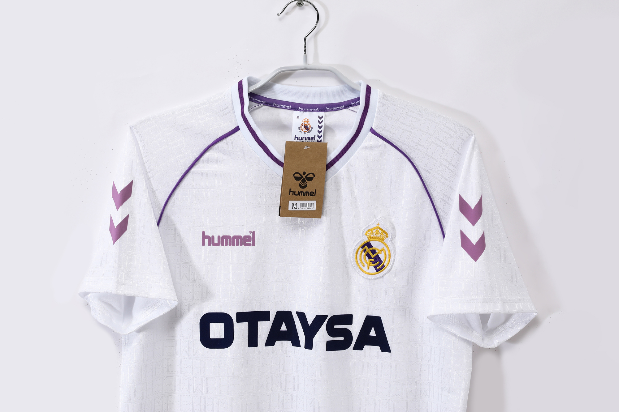 90-92 Real Madrid Home Retro Jersey/90-92皇马主场