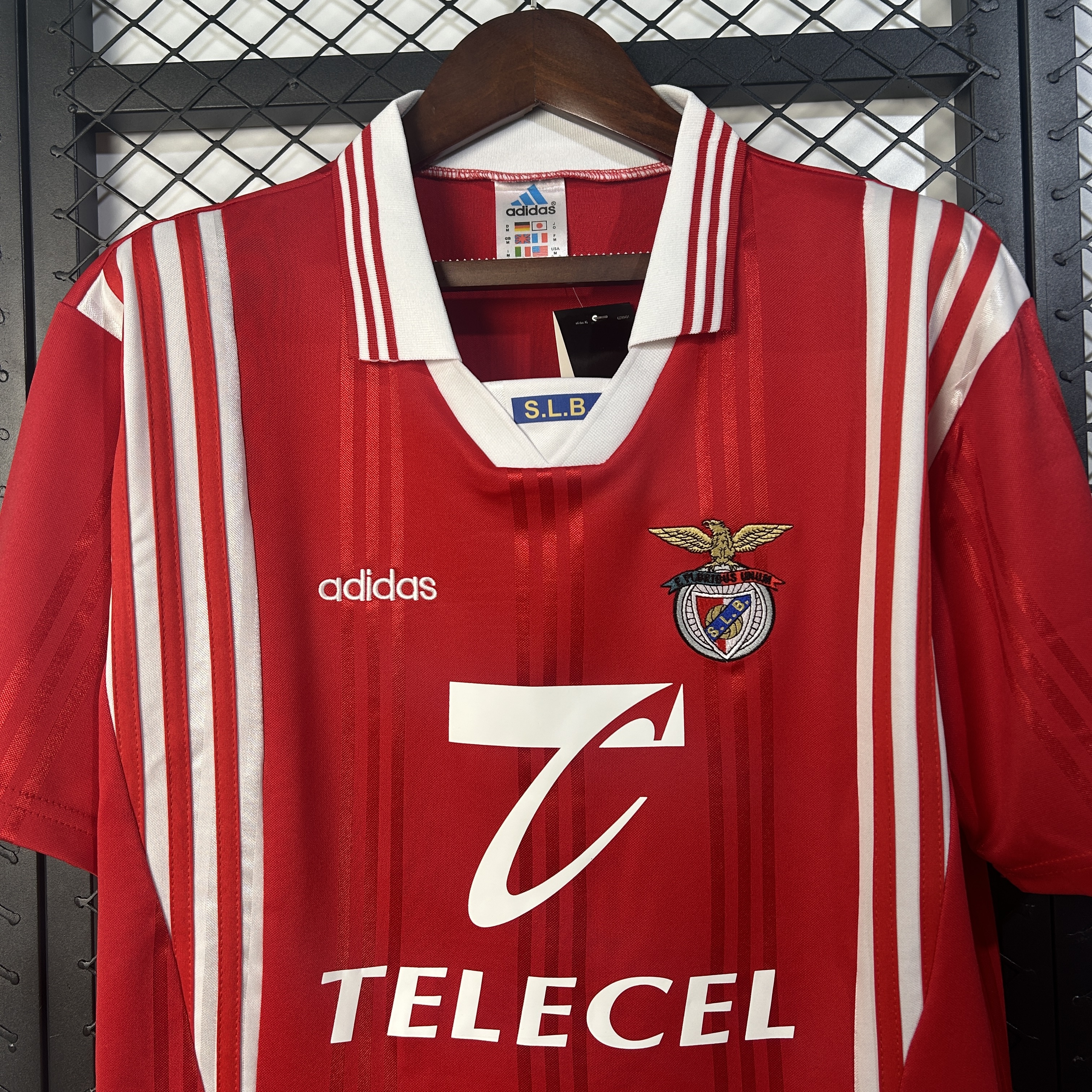 97-98 Benfica Home Retro Jersey/97-98 本菲卡主场复古