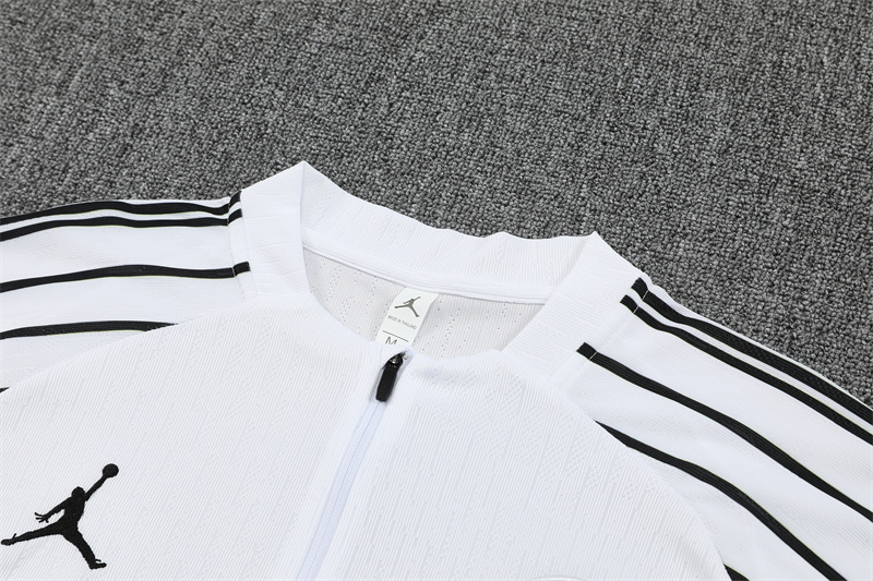 25-26 PSG Training Suit/25-26乔丹巴黎白色训练服【欧冠版】