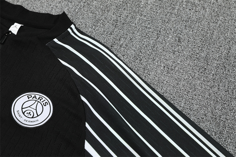 25-26 PSG Training Suit/25-26乔丹巴黎黑色训练服【欧冠版】