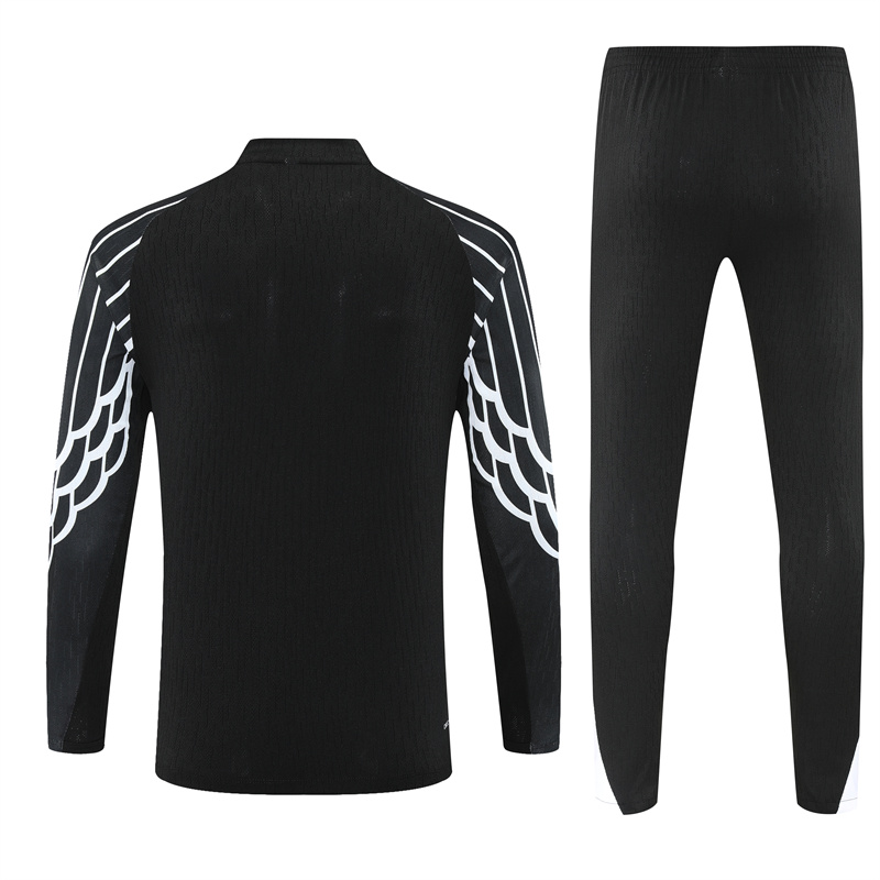 25-26 PSG Training Suit/25-26乔丹巴黎黑色训练服【欧冠版】