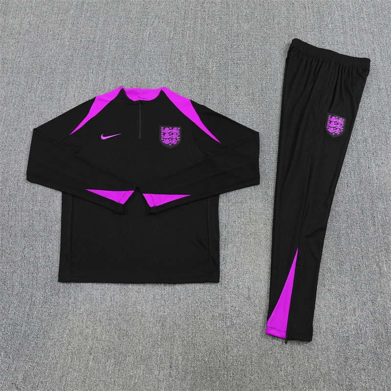 2025 England Black Player Training Suit/2025英格兰训练服,球员版