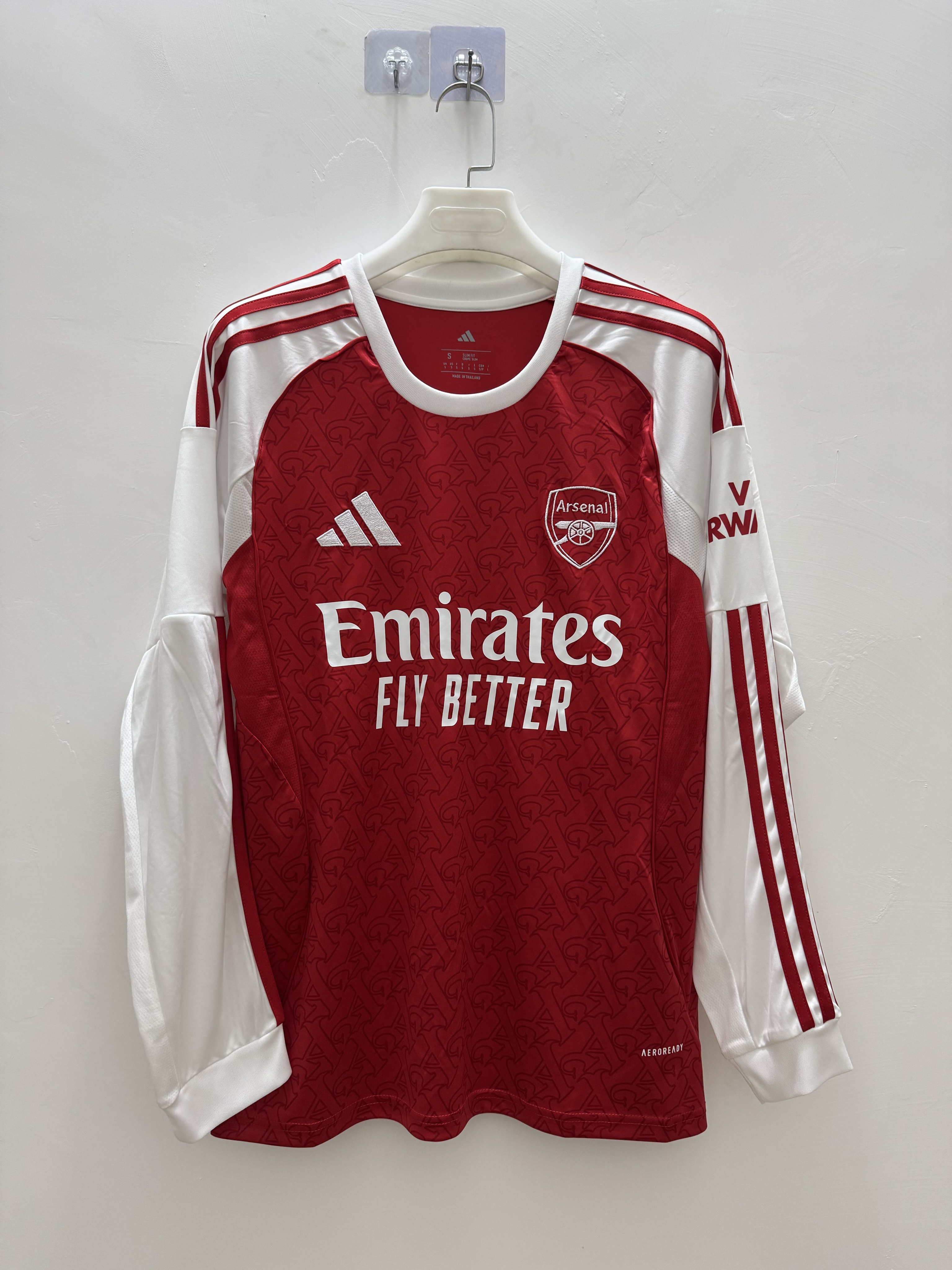 25-26 Arsenal Home Long Sleeve Jersey/ 25-26阿森纳主场长袖