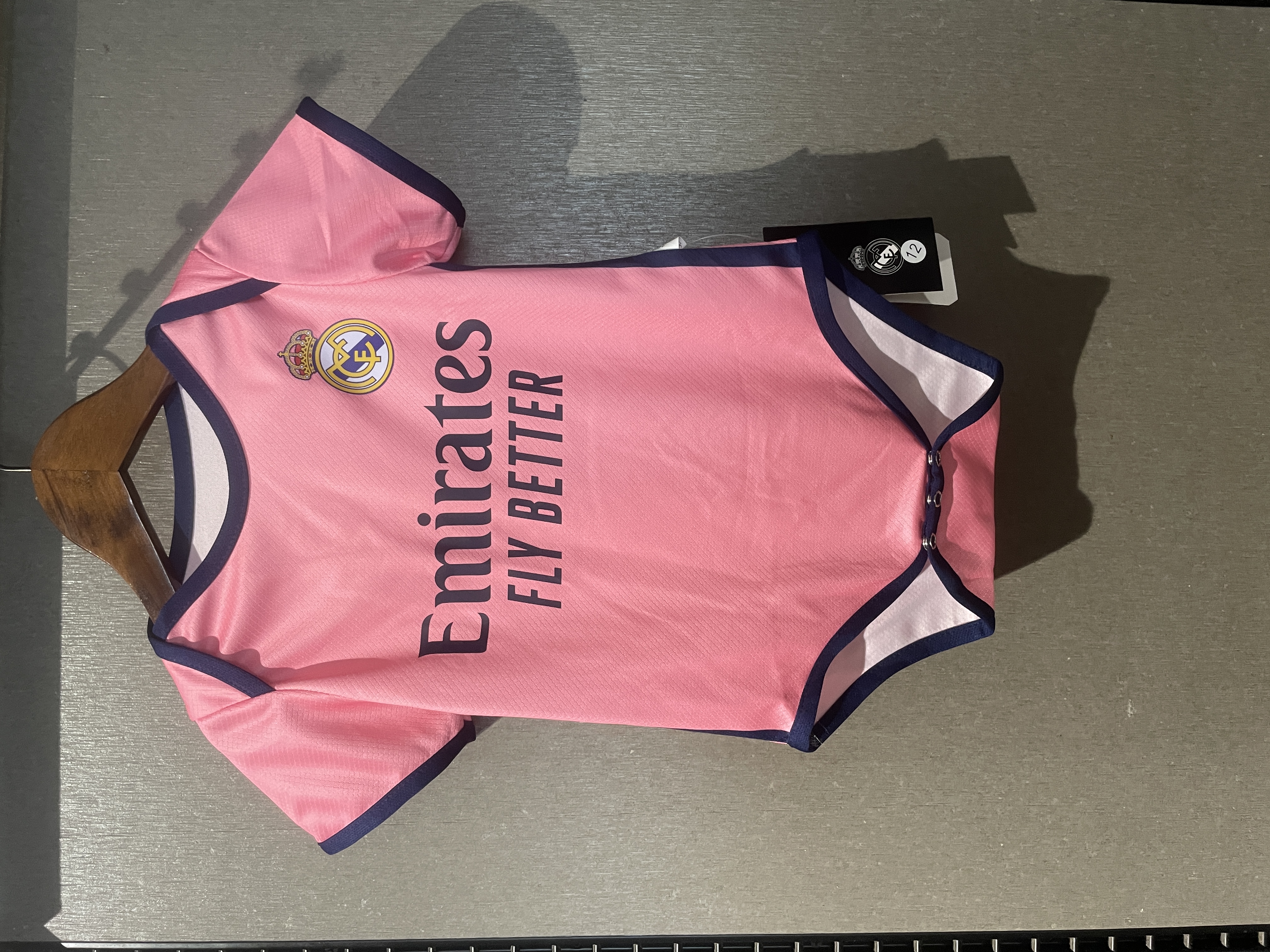 25-26 Real Madrid Pink Baby Clothing/25-26皇马粉色婴儿装