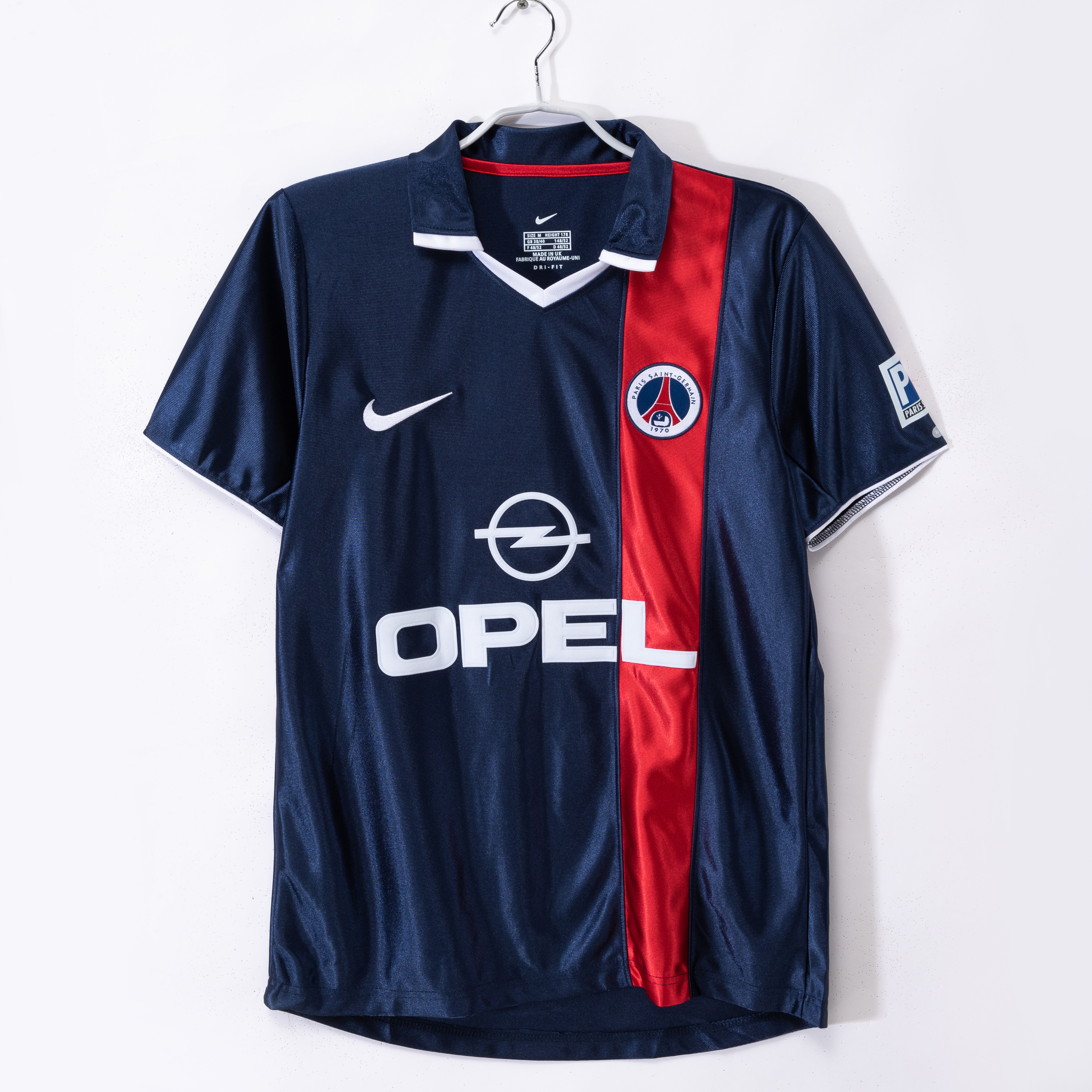 01-02 PSG Home Blue Retro Jersey/01-02巴黎主场