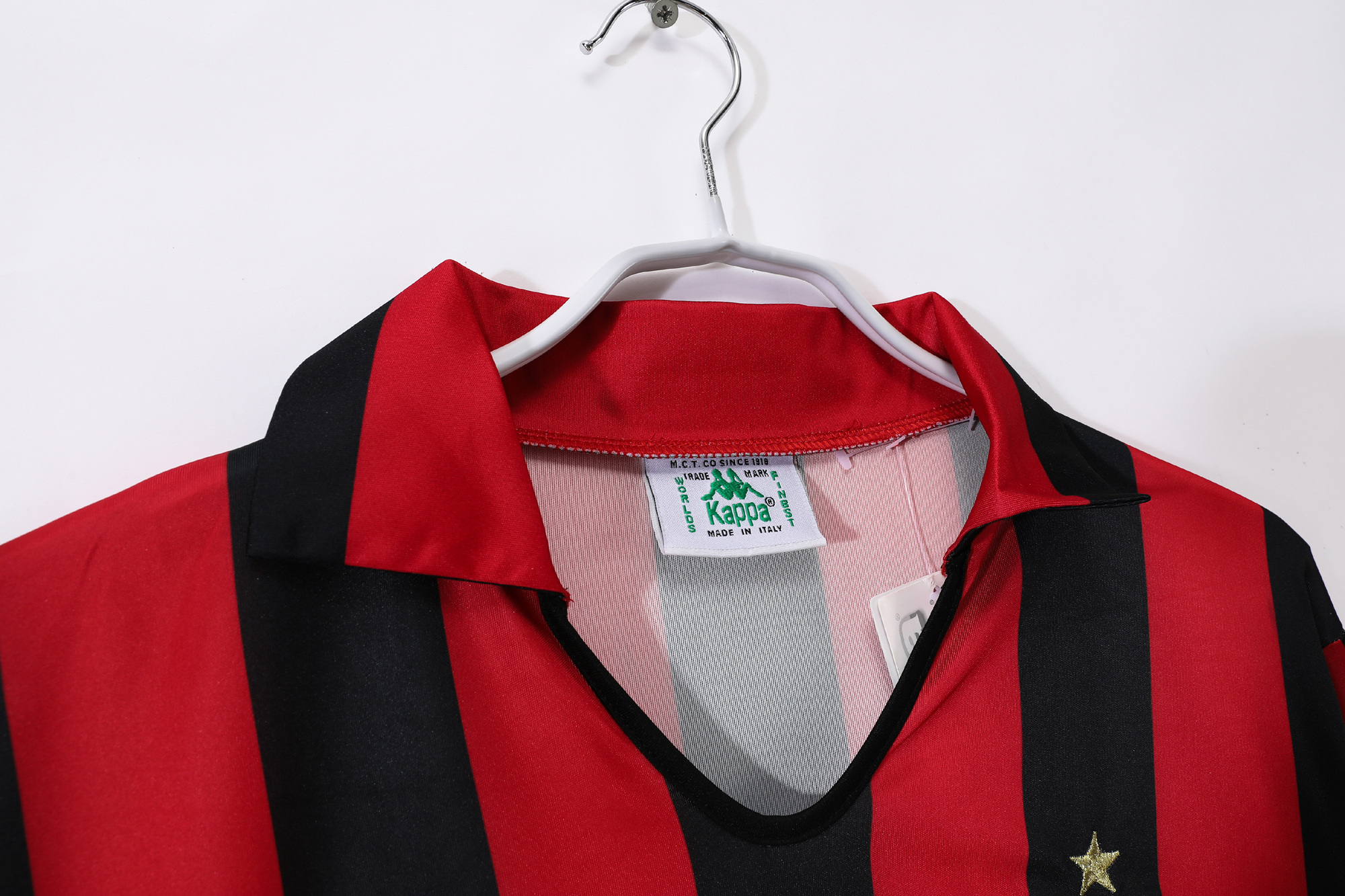 88-89 AC Milan Home Retro Long Sleeve Jersey/ 88-89AC米兰主场长袖