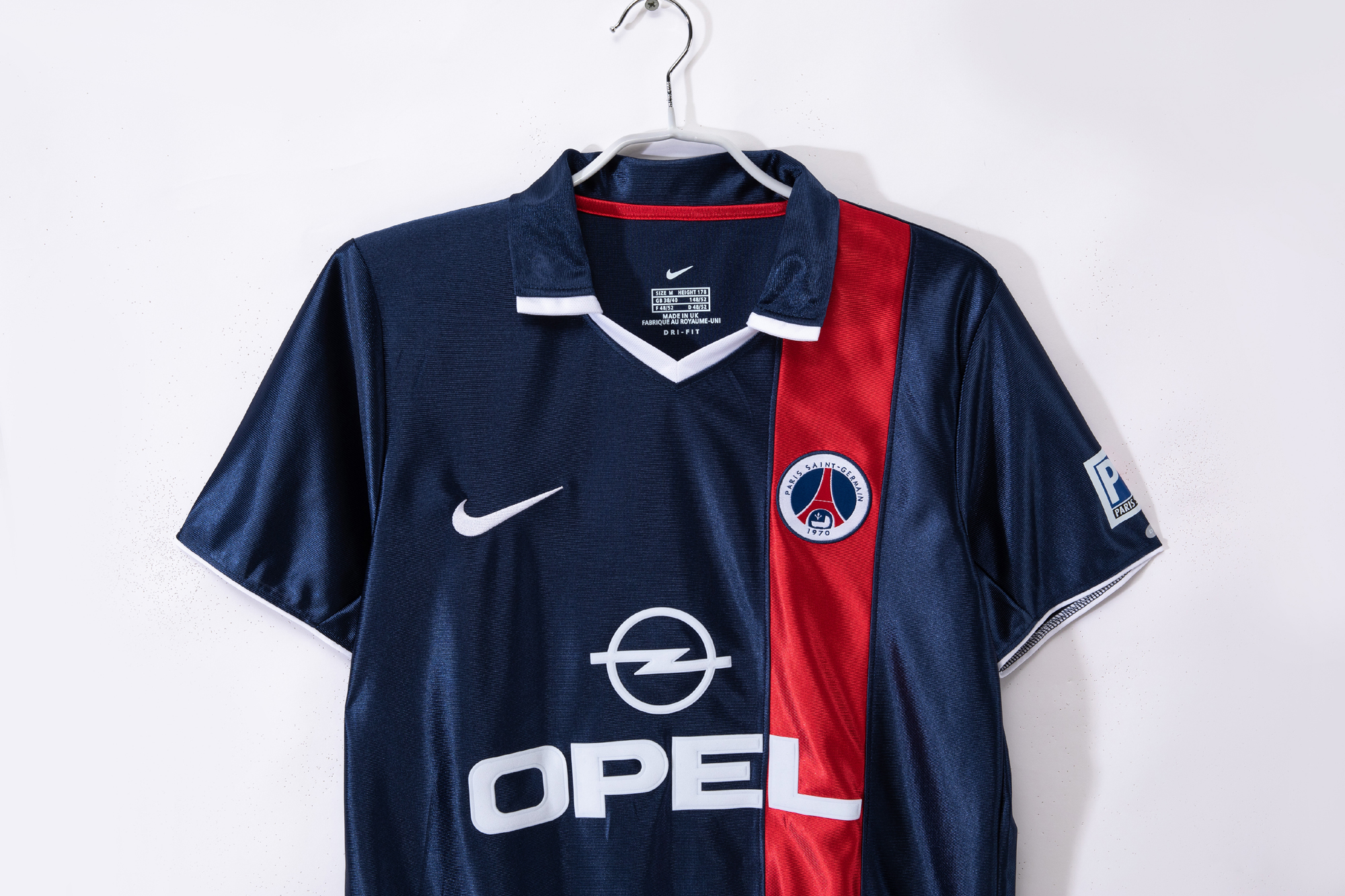 01-02 PSG Home Blue Retro Jersey/01-02巴黎主场