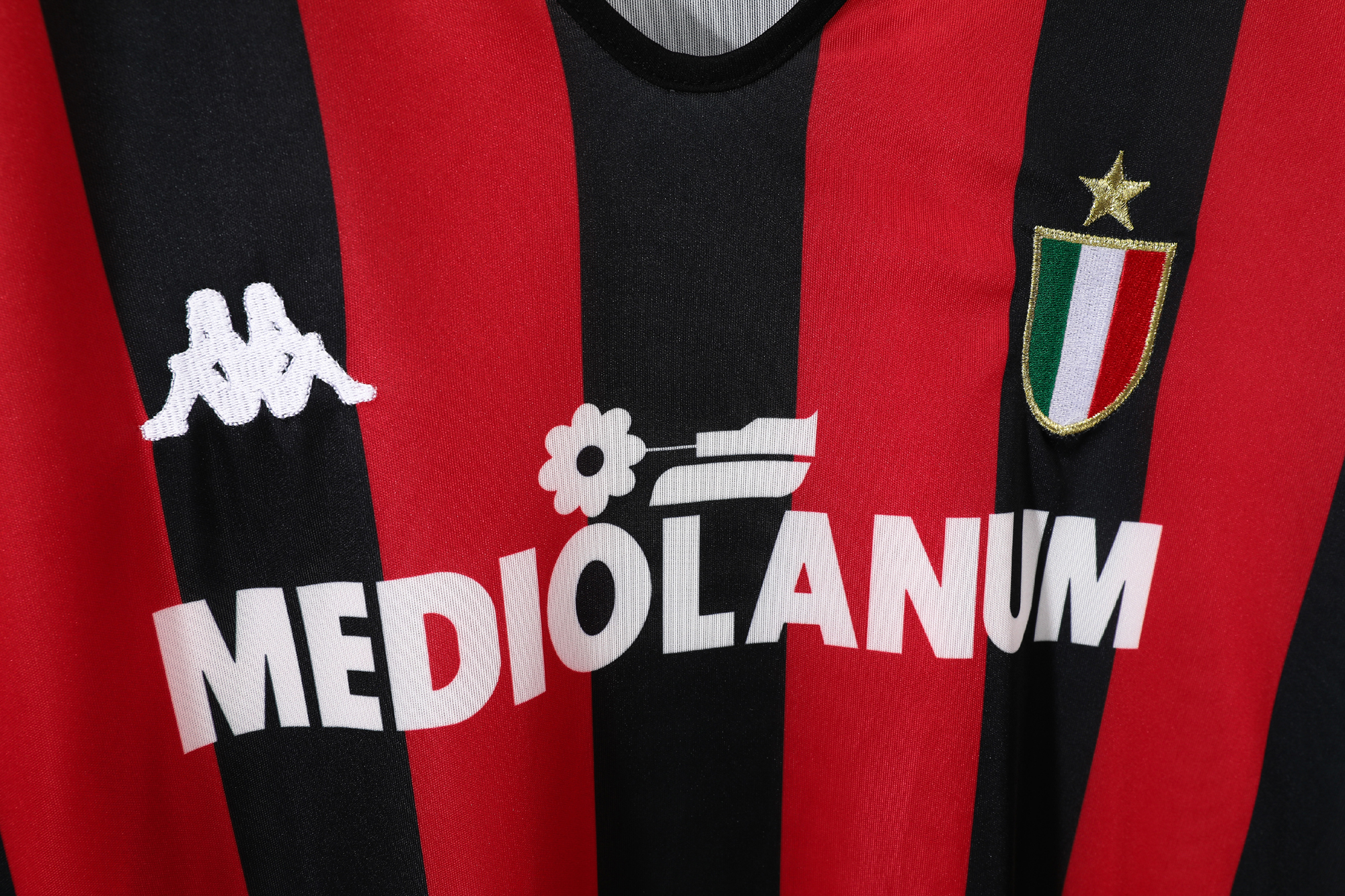 88-89 AC Milan Home Retro Long Sleeve Jersey/ 88-89AC米兰主场长袖