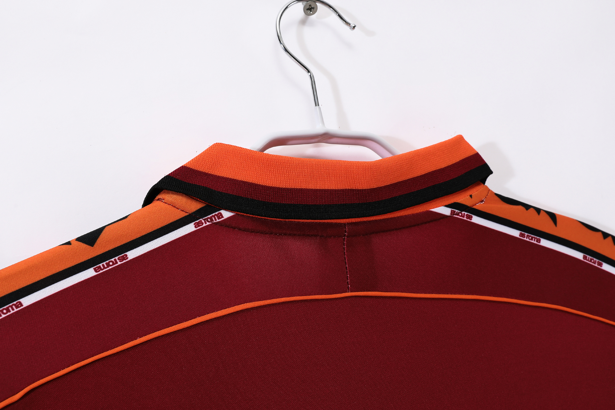 98-99 Roma Home Long Sleeve Retro Jersey/98-99罗马主场长袖