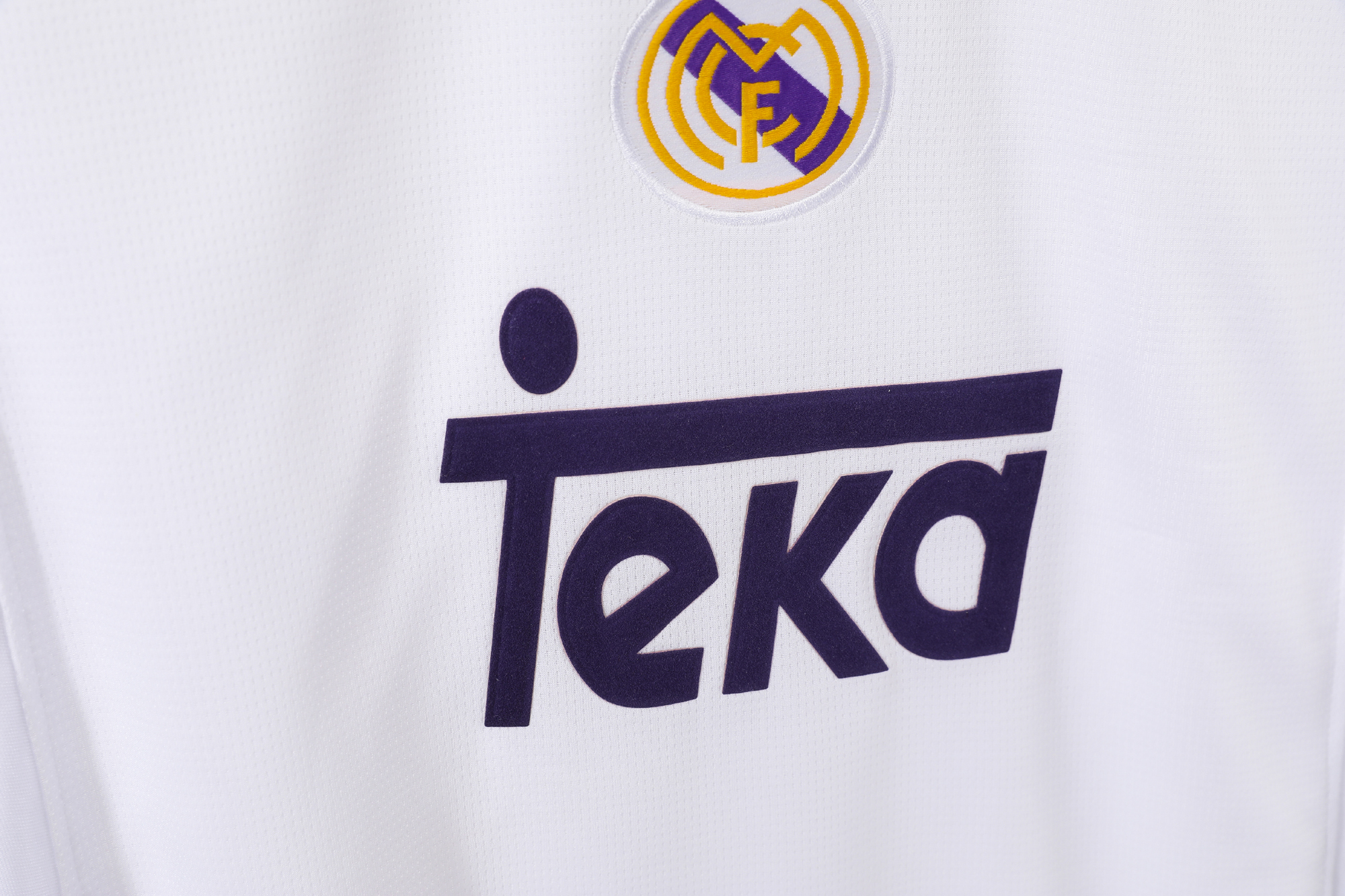 97-98 Real Madrid Home Short Sleeve Retro Jersey/97-98皇马主场