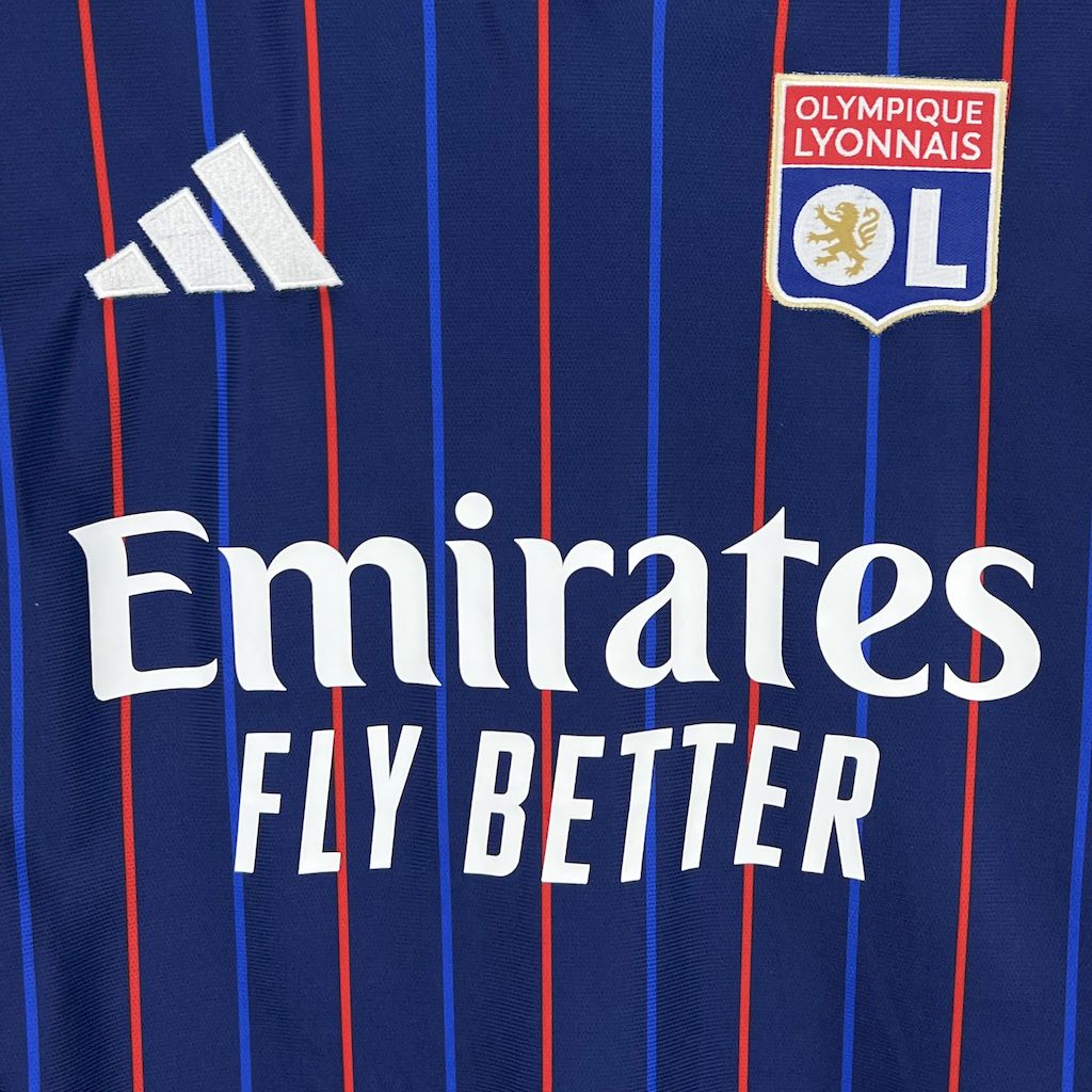 25-26 Lyon Away Fans Jersey /25-26 里昂客场球迷版