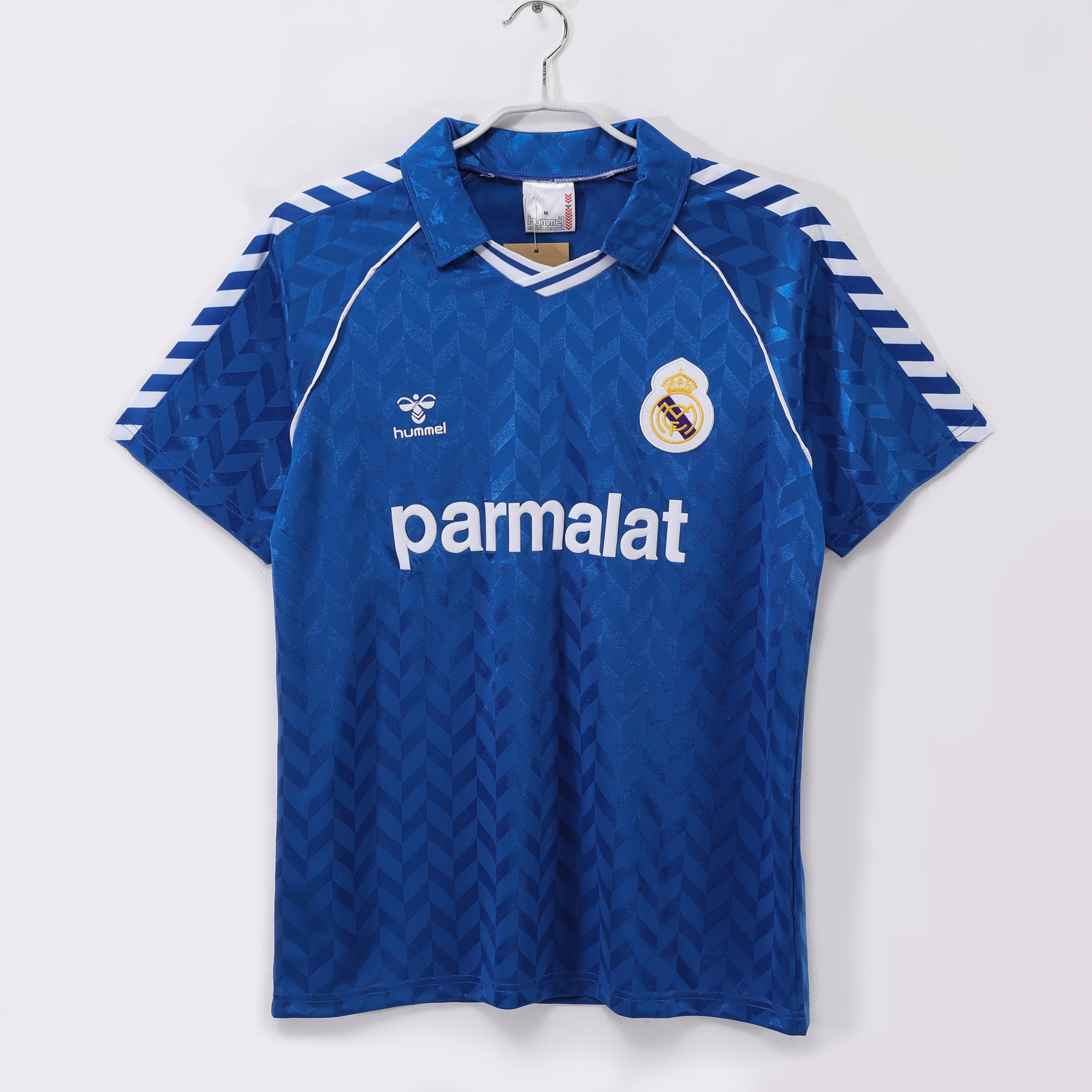 86-87 Real Madrid Away Retro Jersey/86-87皇马客场
