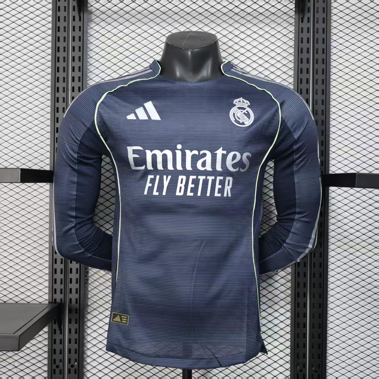 25-26 Real Madrid Away Long Sleeve Player Jersey/25-26皇马客场长袖球员版