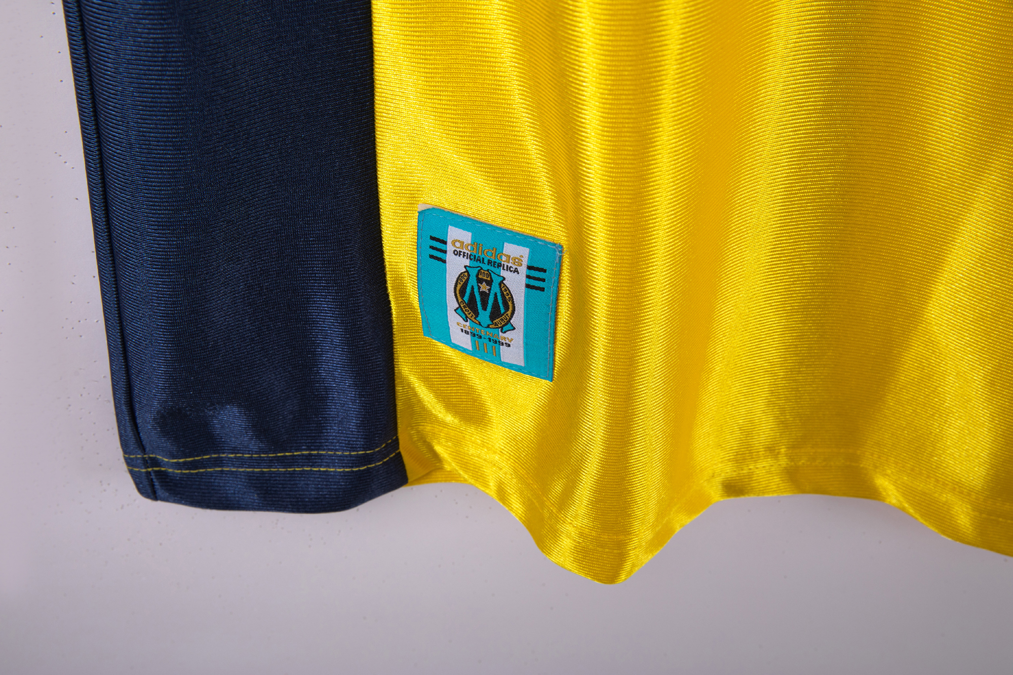 98-99 Marseille Yellow Retro Jersey/98-99马赛黄色
