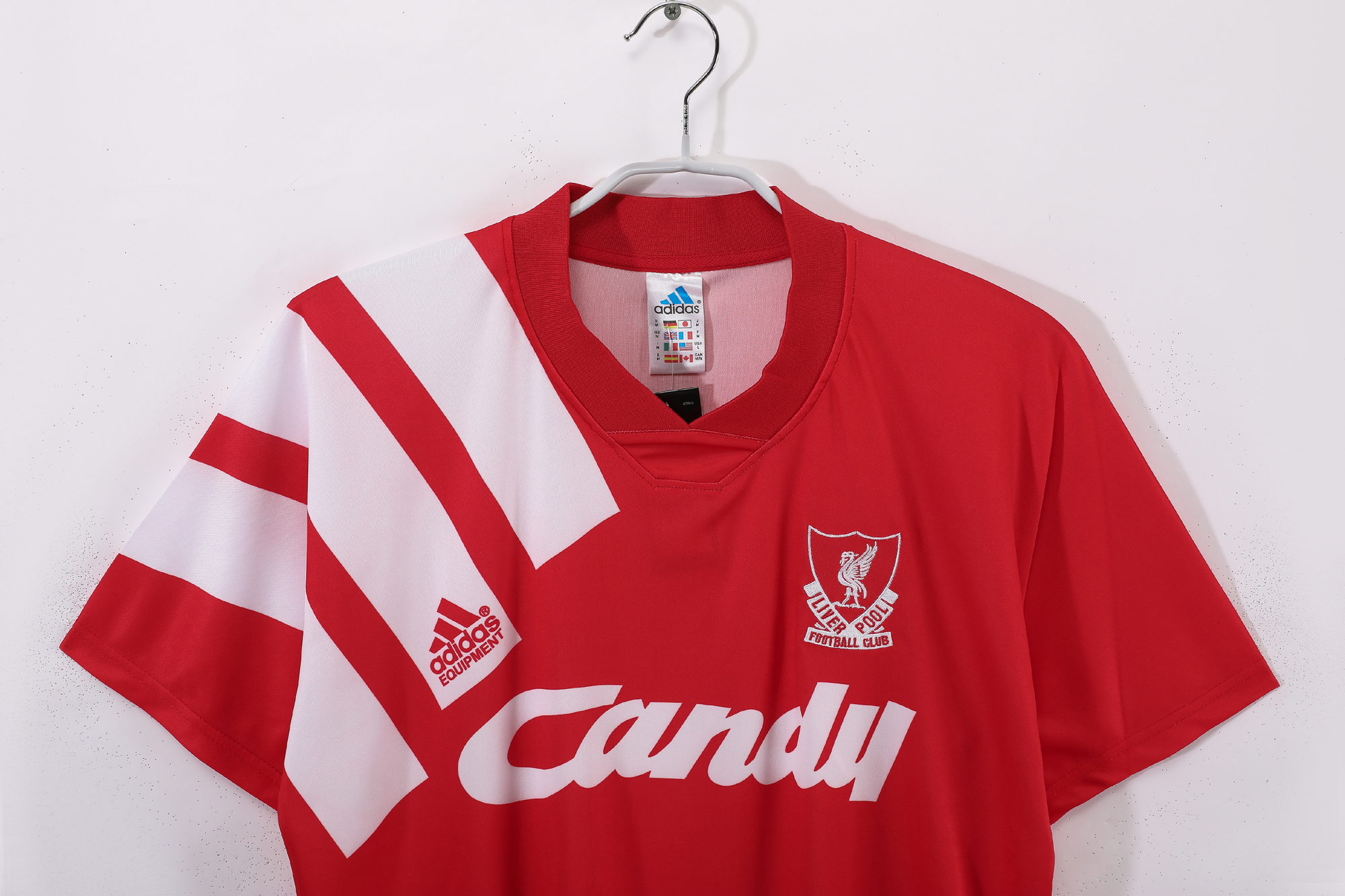 91-92 Liverpool Home Retro Jersey/91-92利物浦主场